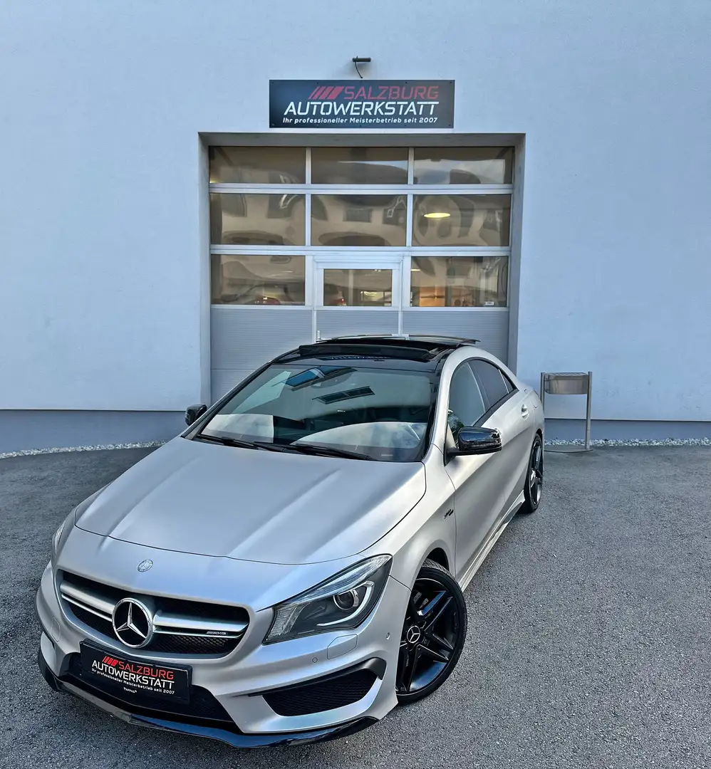 Mercedes-Benz CLA 45 AMG 4MATIC Aut. Coupé Unfallfrei | Pop&Bang | Pano Argent - 1