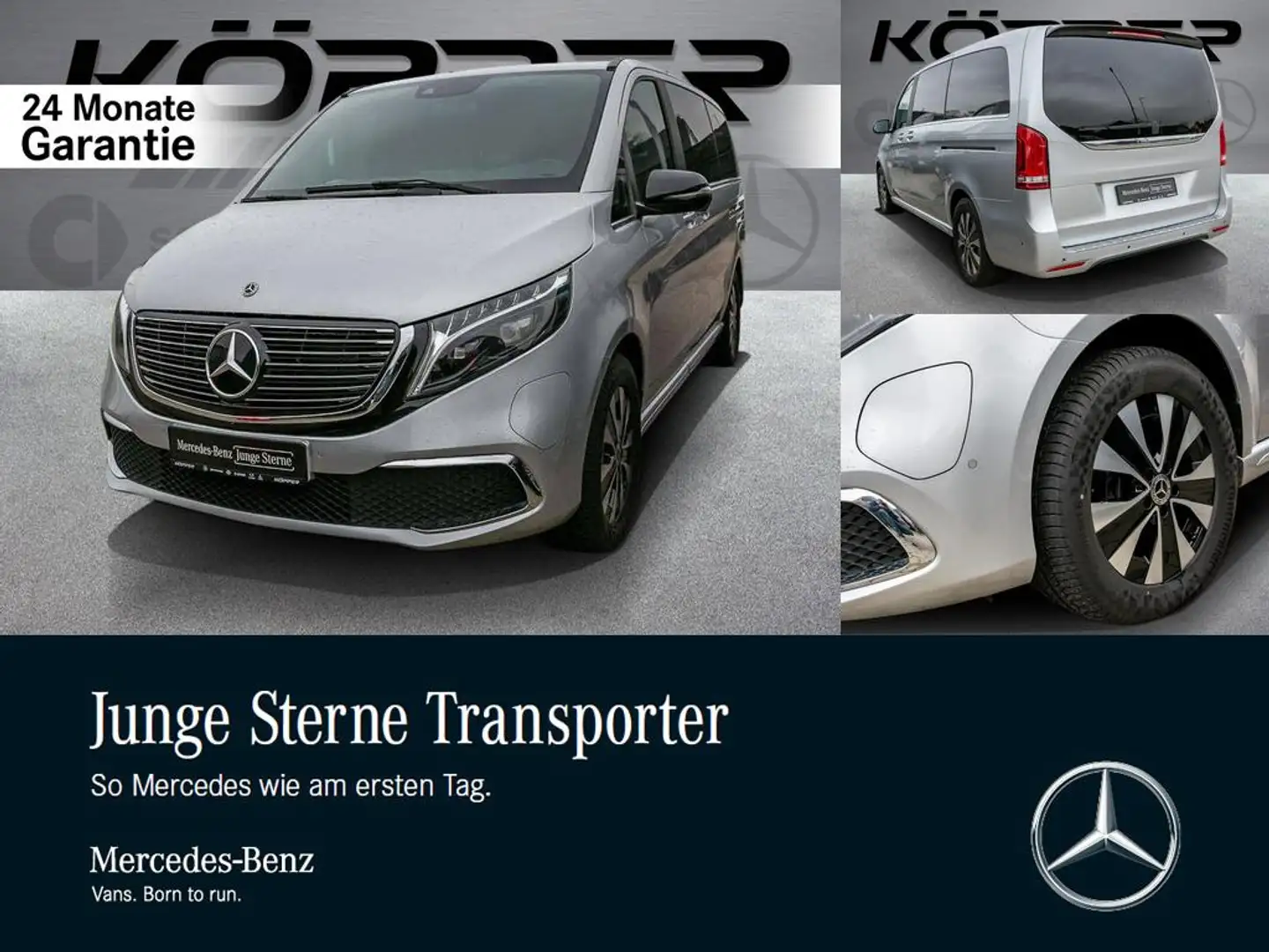 Mercedes-Benz EQV 300 AVANTGARDE L Leder Kamera Distronic Argent - 1