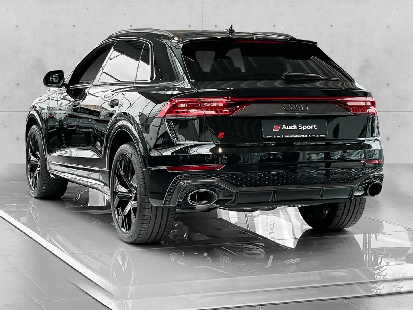 Audi RS Q8 4.0 TFSI RS u. Optik Carbon-Paket/B&O Advanced Czarny - 2