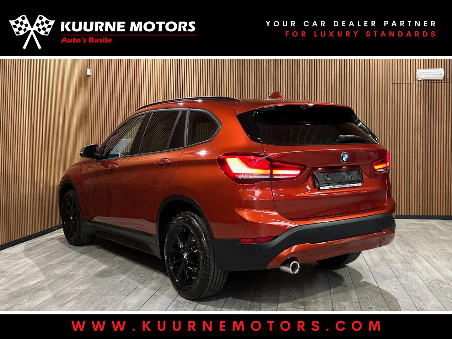 BMW X1 sDrive16dA Led/Gps/Cruise/VerwZet/Bt *1j garantie* Marrone - 2
