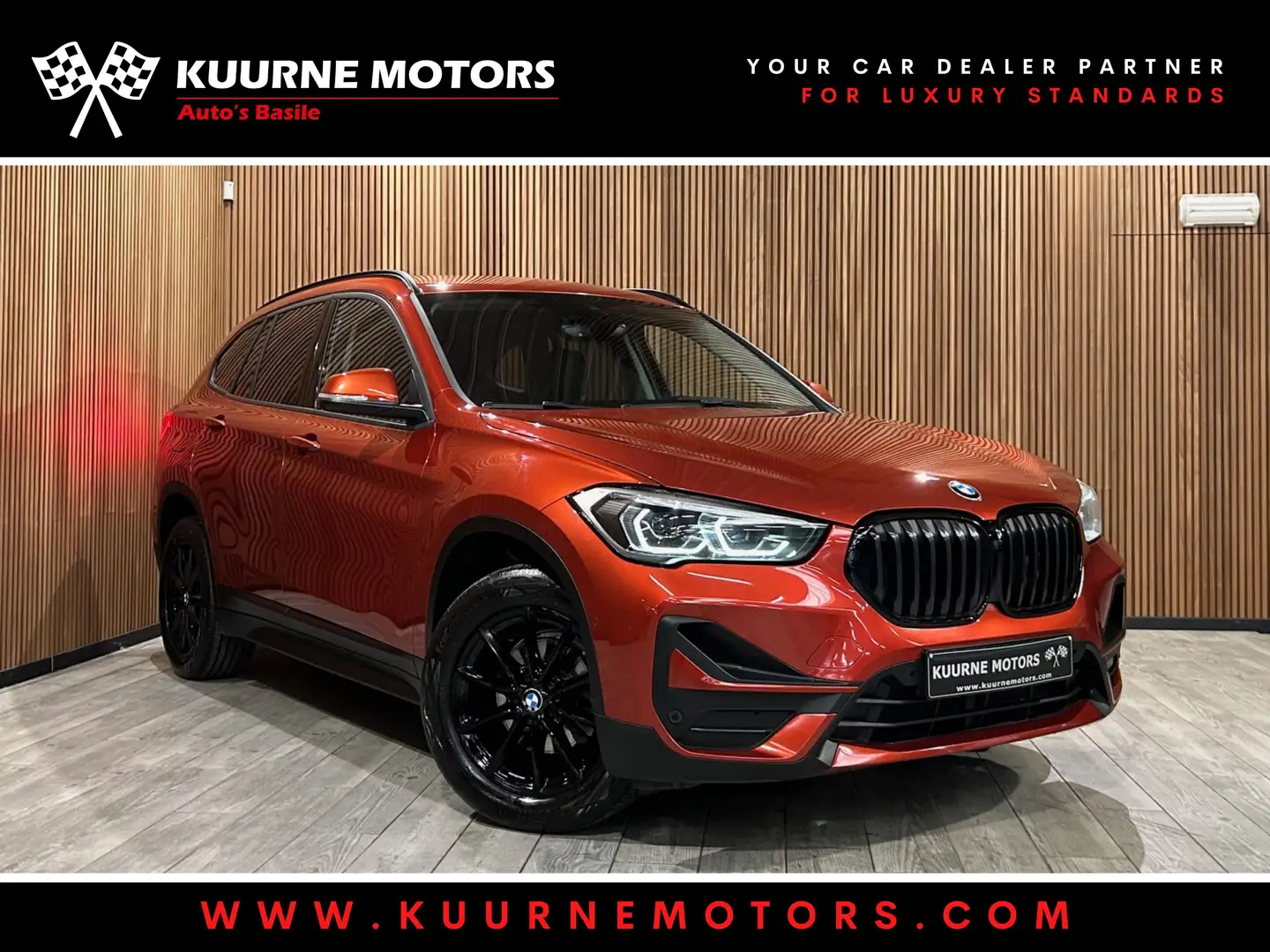BMW X1 sDrive16dA Led/Gps/Cruise/VerwZet/Bt *1j garantie* Marrone - 1