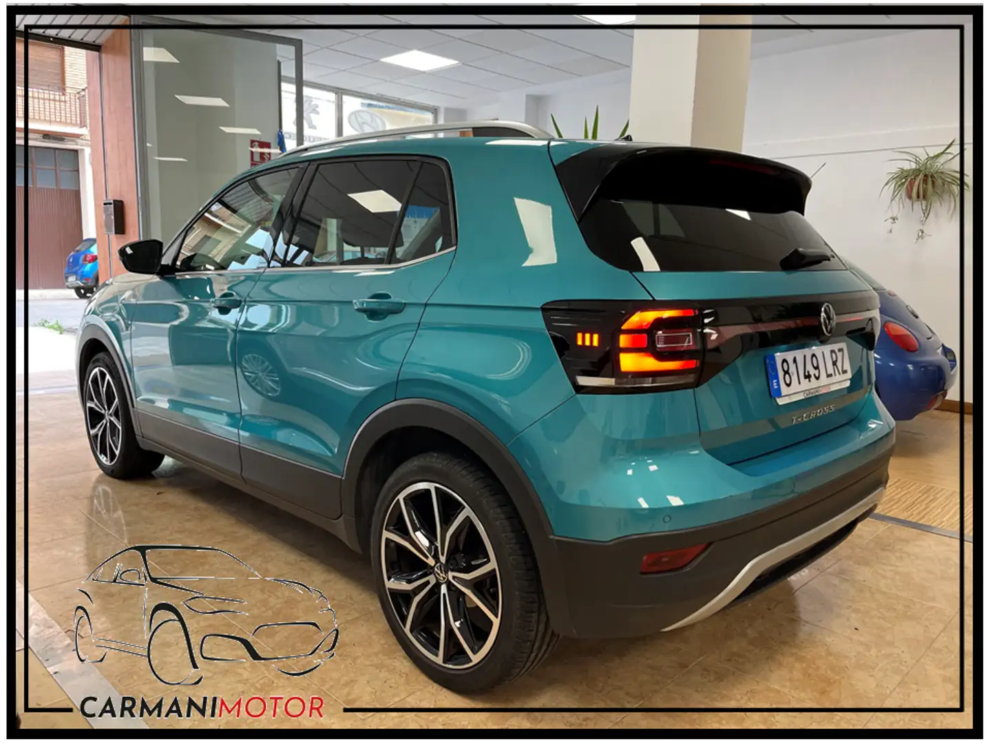 Volkswagen T-Cross 1.0 TSI Sport DSG7 81kW Azul - 2