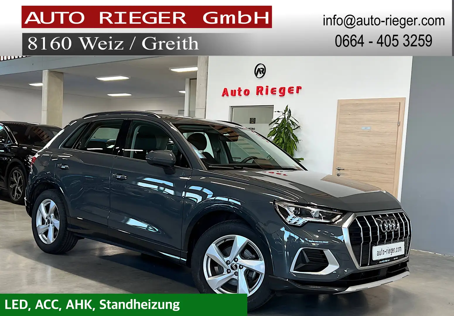 Audi Q3 35 TFSI s-tronic, GARANTIE, LED, AHK, Standheizung Grau - 1