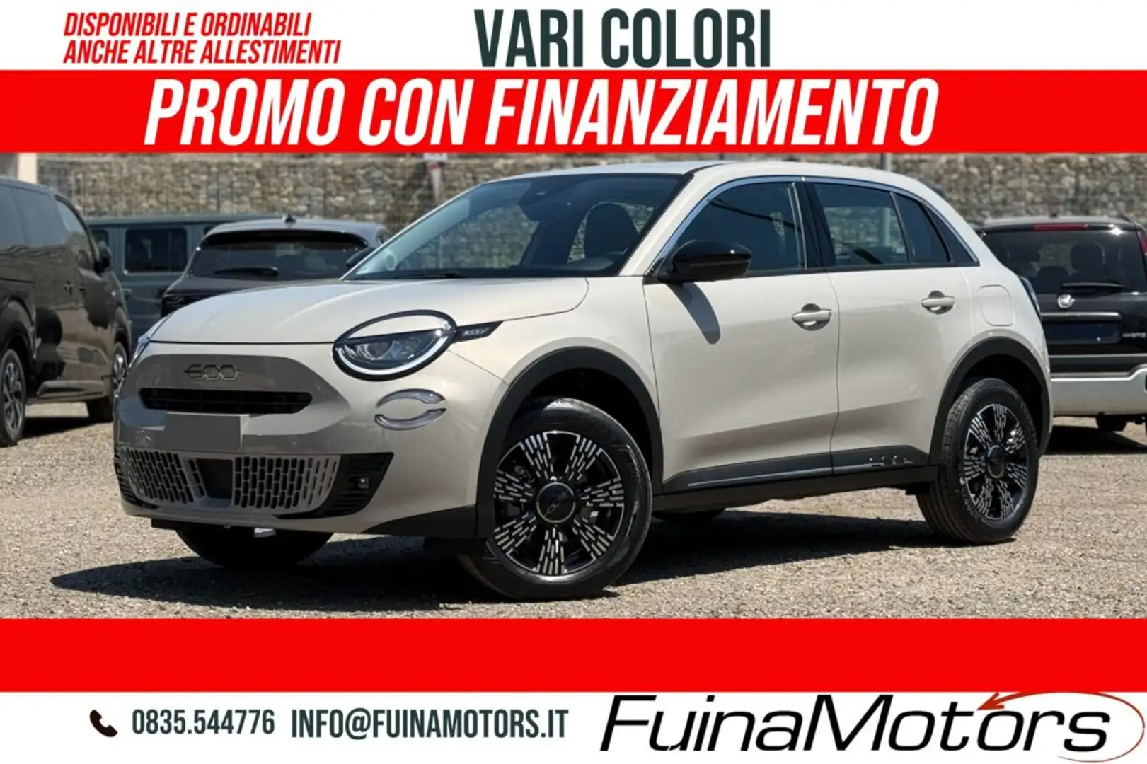 Fiat 600 Hybrid DCT MHEV PACK STYLE Bianco - 2