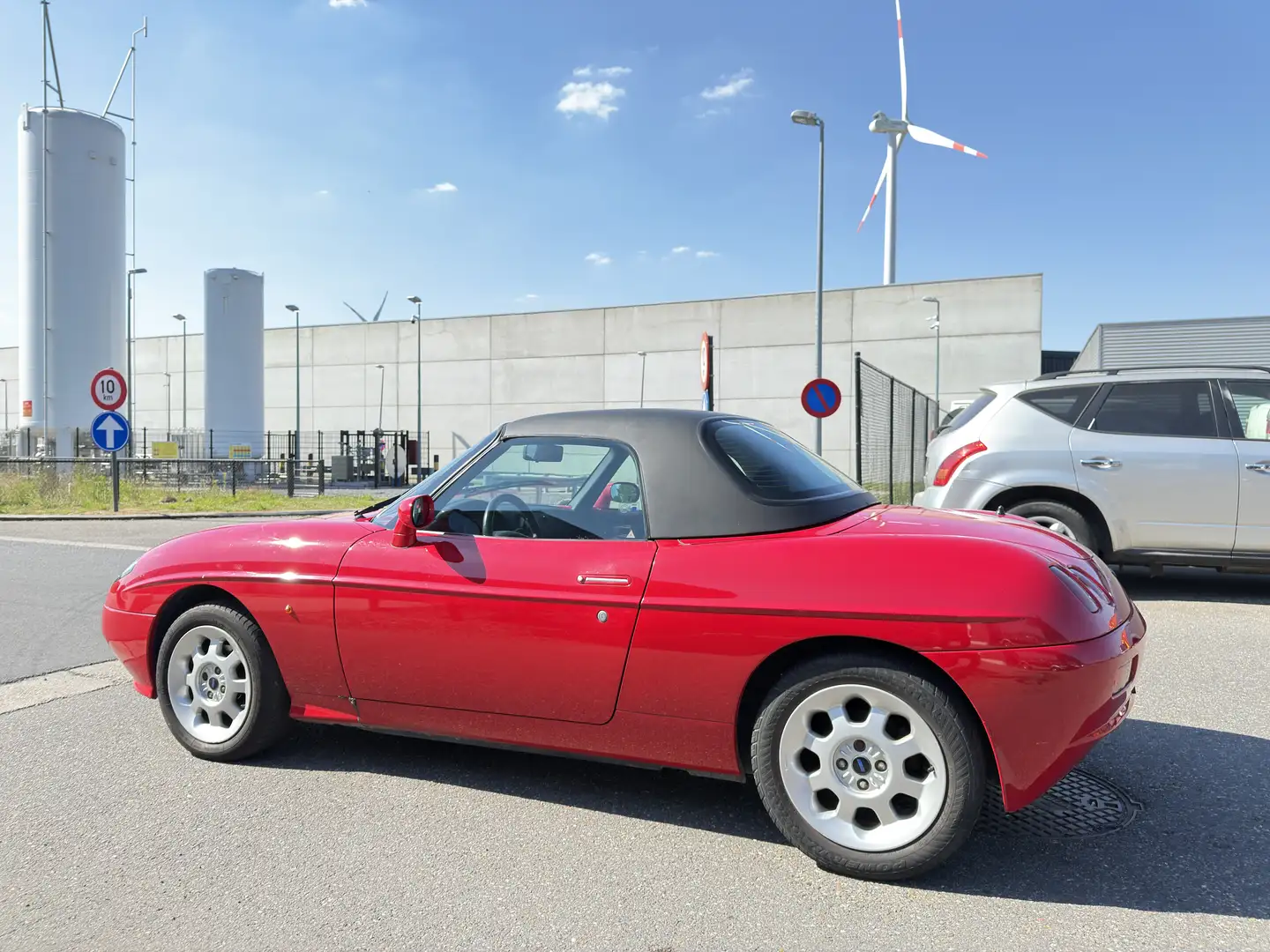 Fiat Barchetta Cabrio 1.8i benzine 16V met Hard top oldtimer. Rood - 1