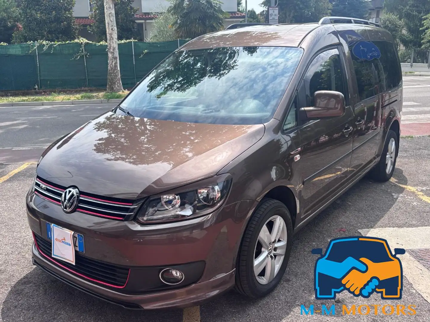 Volkswagen Caddy 2.0 TDI 140 CV 5p. Comfortline Maxi 7 posti Marrone - 2