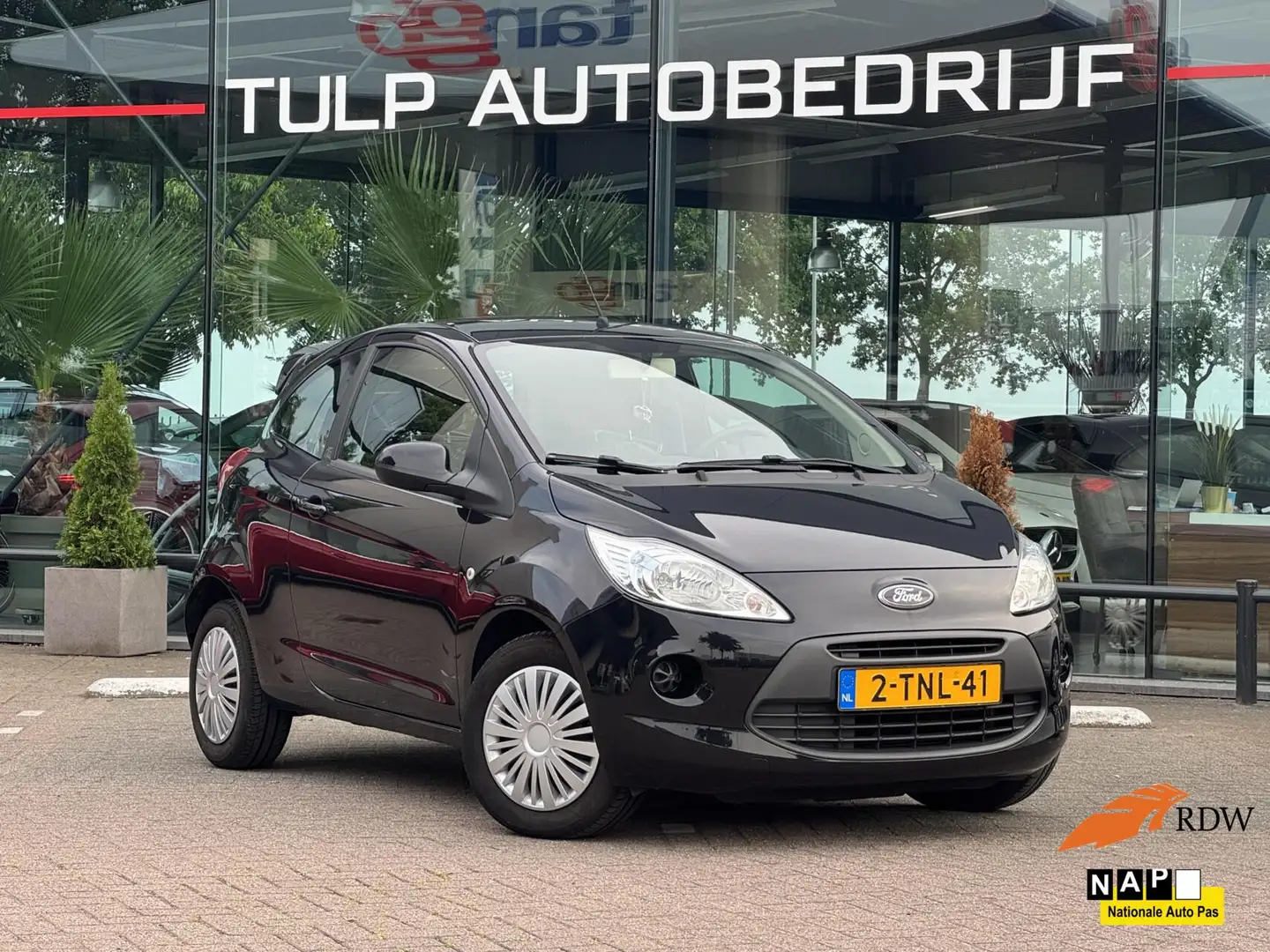 Ford Ka/Ka+ 1.2 Style 2014 Airco 2e eig Mooie staat Goed onder Zwart - 1