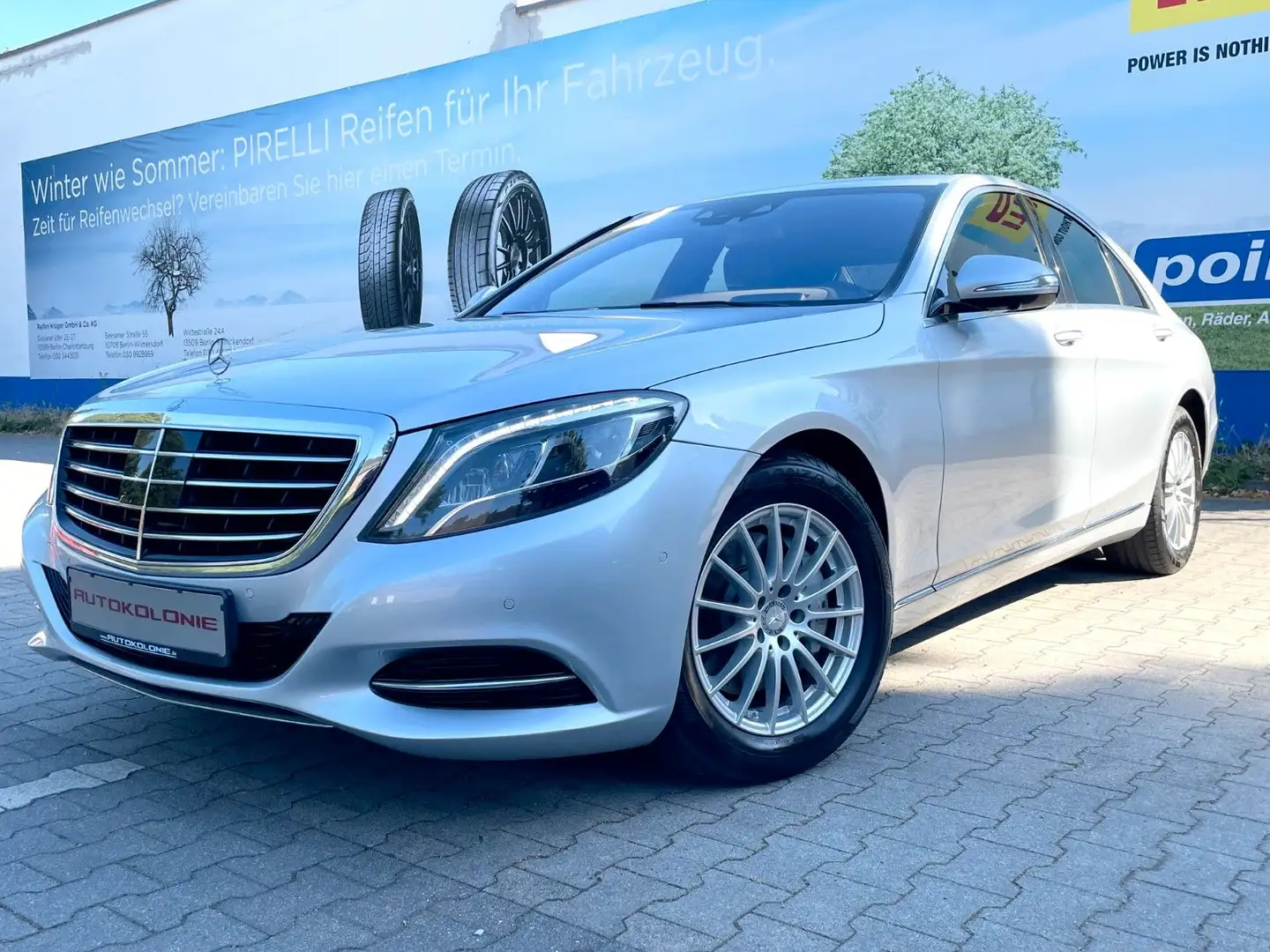 Mercedes-Benz S 350 d 4 M*HEAD UP*360°CAM*AHK*KEYLESS*DISTRO* Silber - 1