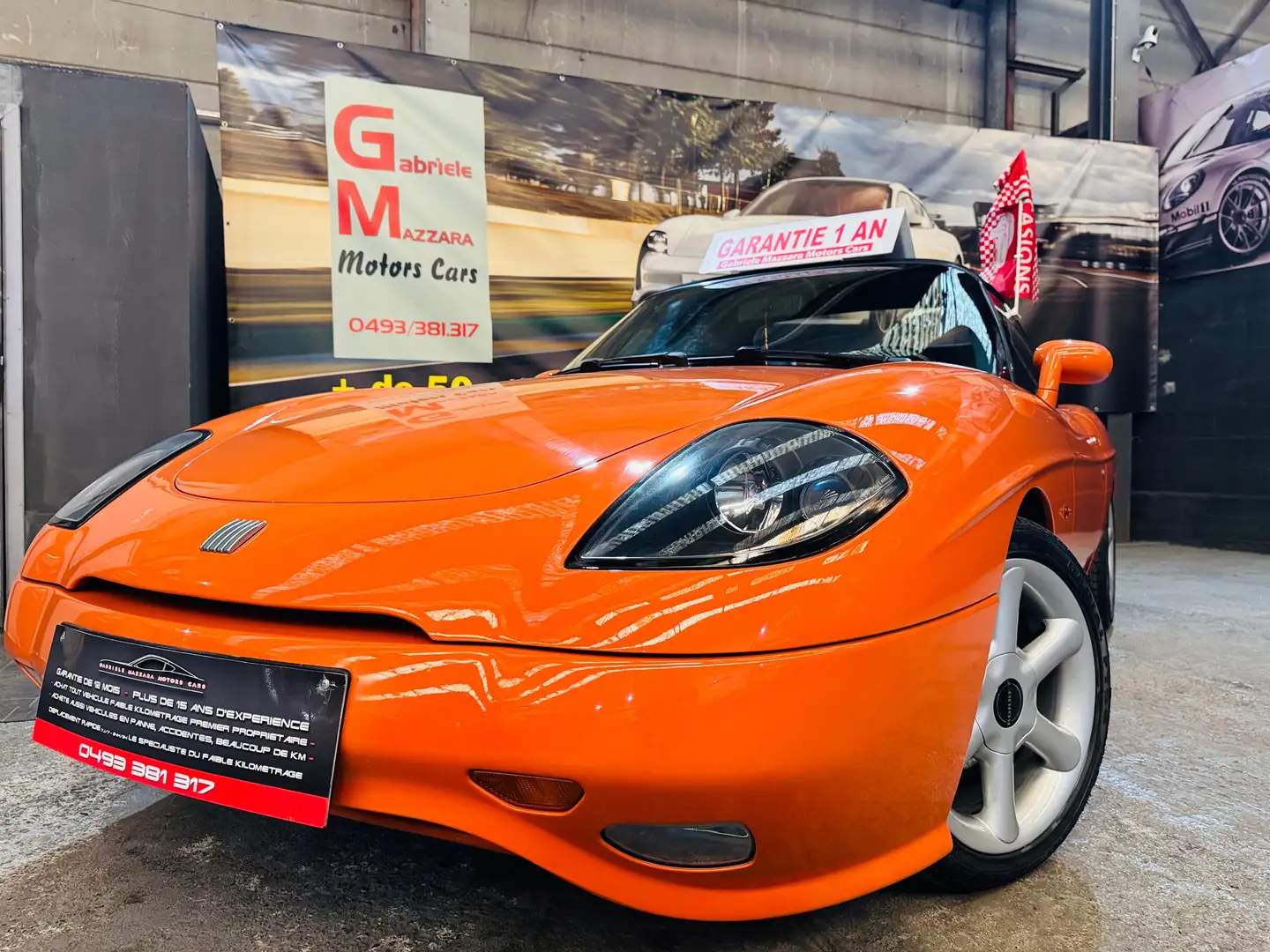 Fiat Barchetta 1.7i 16v / État neuf / Garantie 12 Mois Oranje - 1