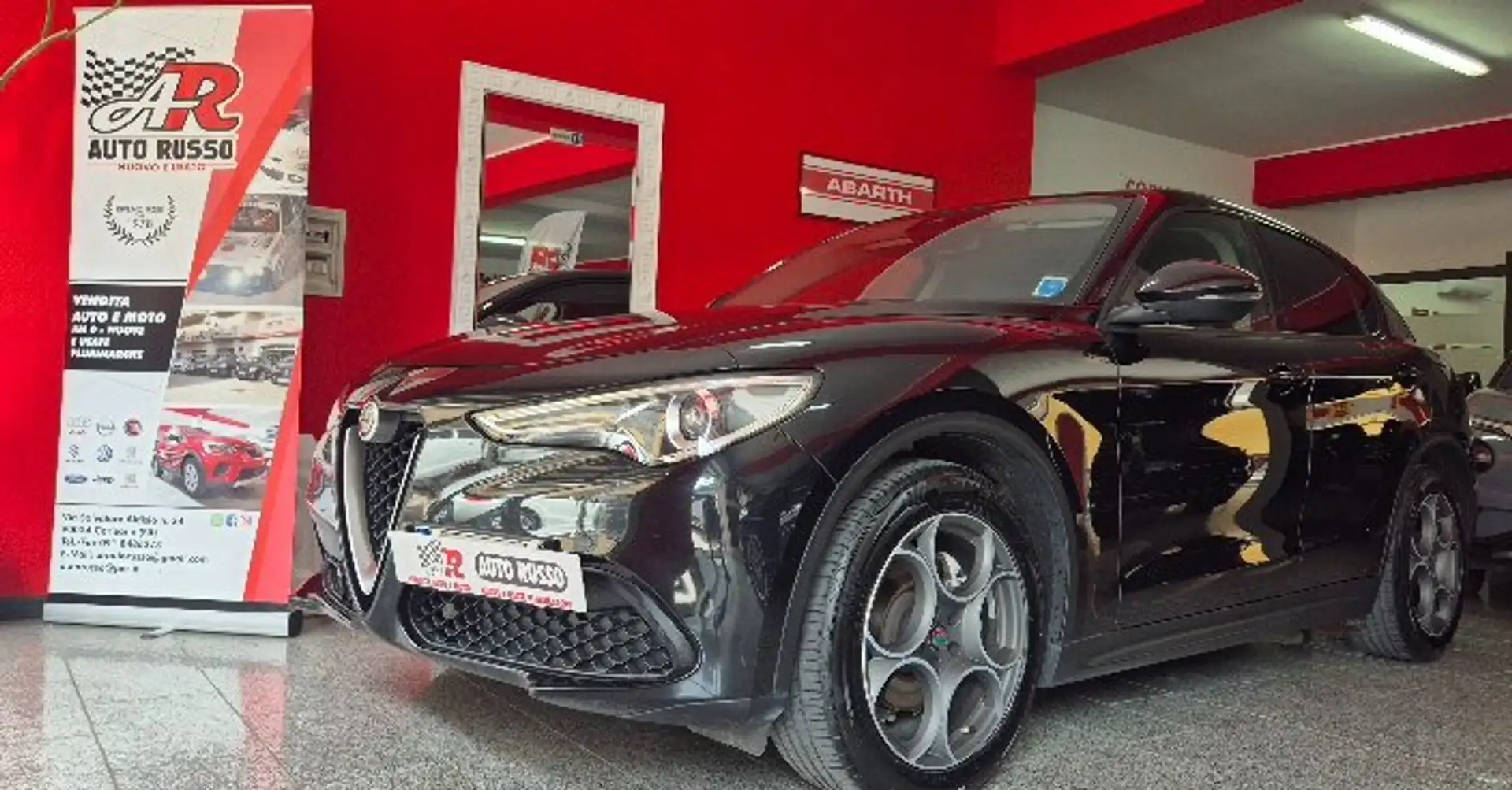 Alfa Romeo Stelvio Stelvio 2017 2.2 t Business rwd 160cv auto my19 Negro - 1