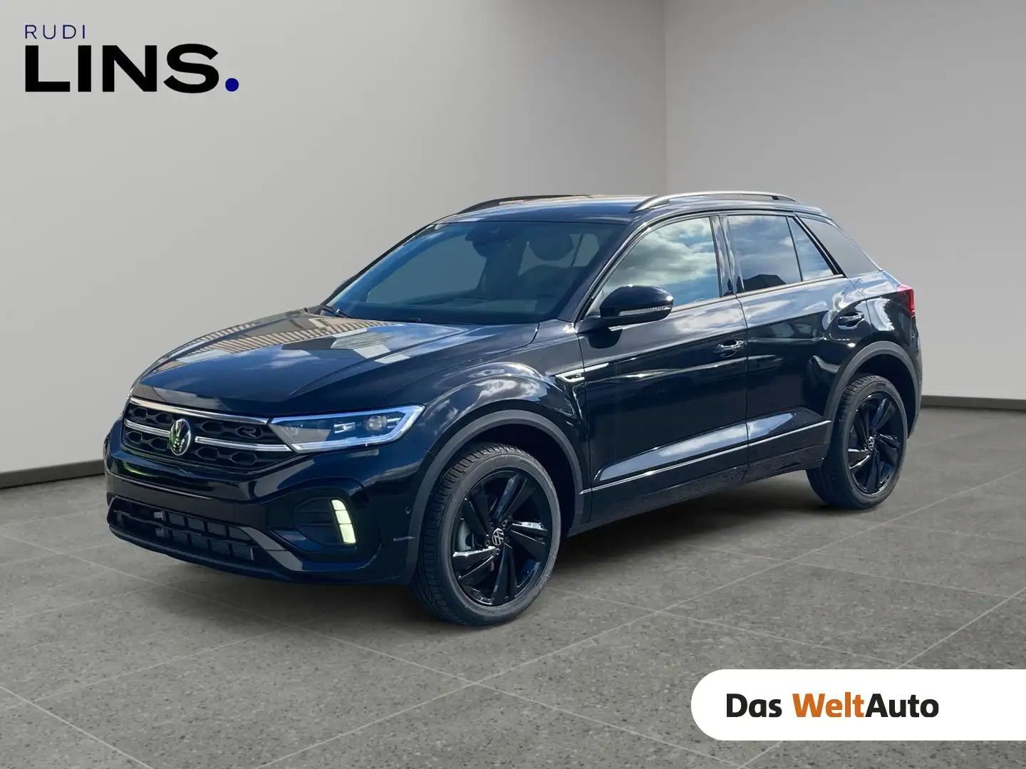 Volkswagen T-Roc R-Line TSI DSG Schwarz - 1