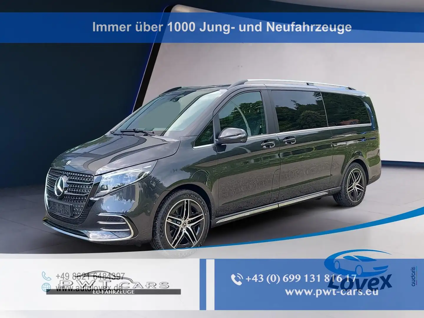Mercedes-Benz V 300 d 4MATIC extralang EXCLUSIVE (447.815) 300d... Grau - 1