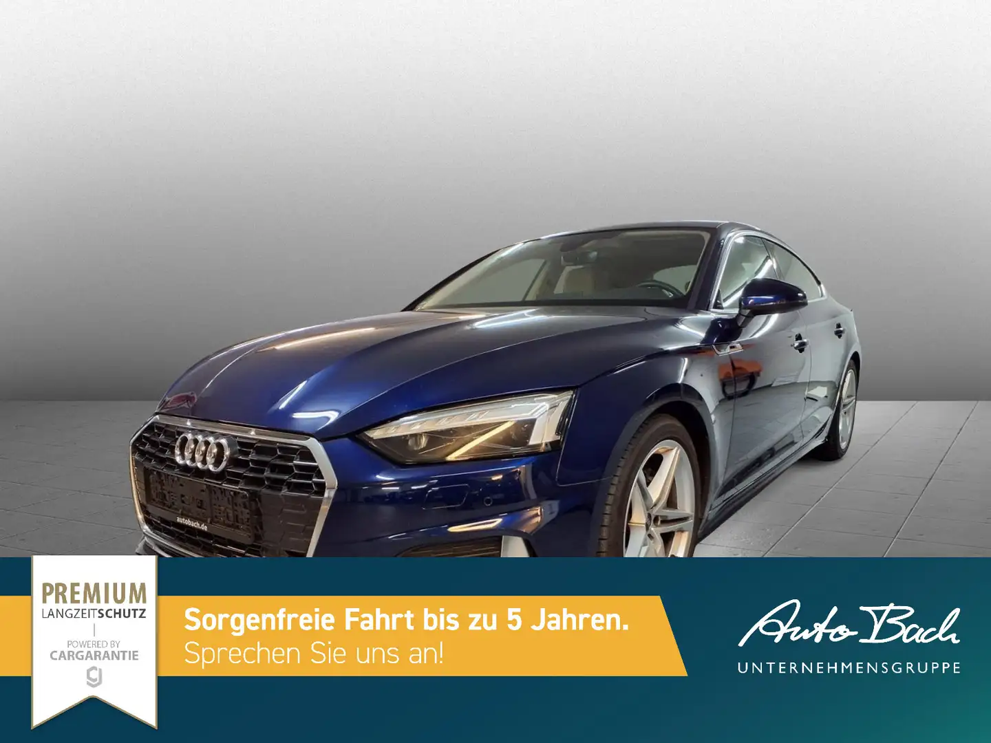 Audi A5 Advanced 40TFSI Stronic Navi LED Pa Blau - 2