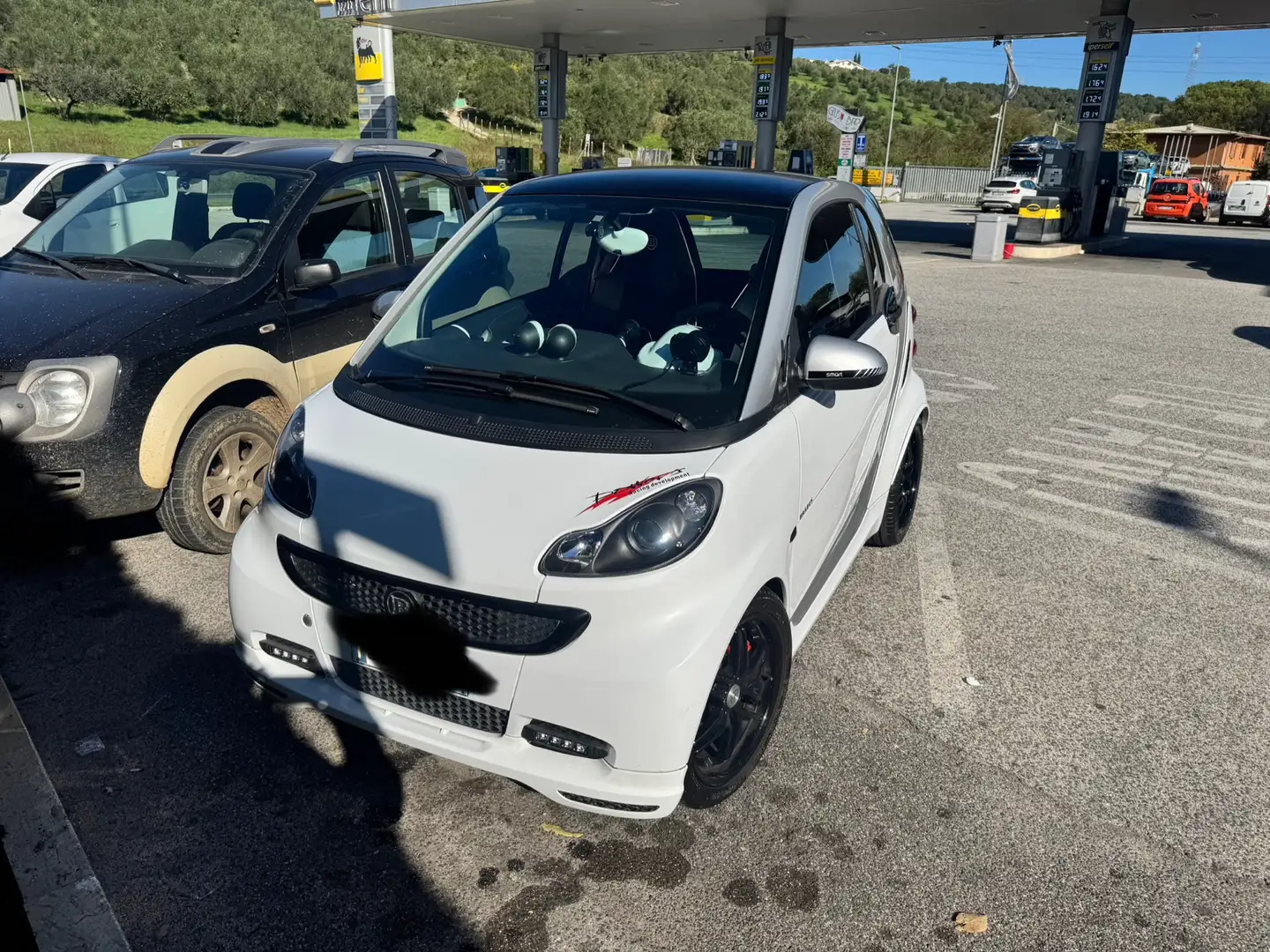 smart brabus brabus 102 cv 75 kw Bílá - 1