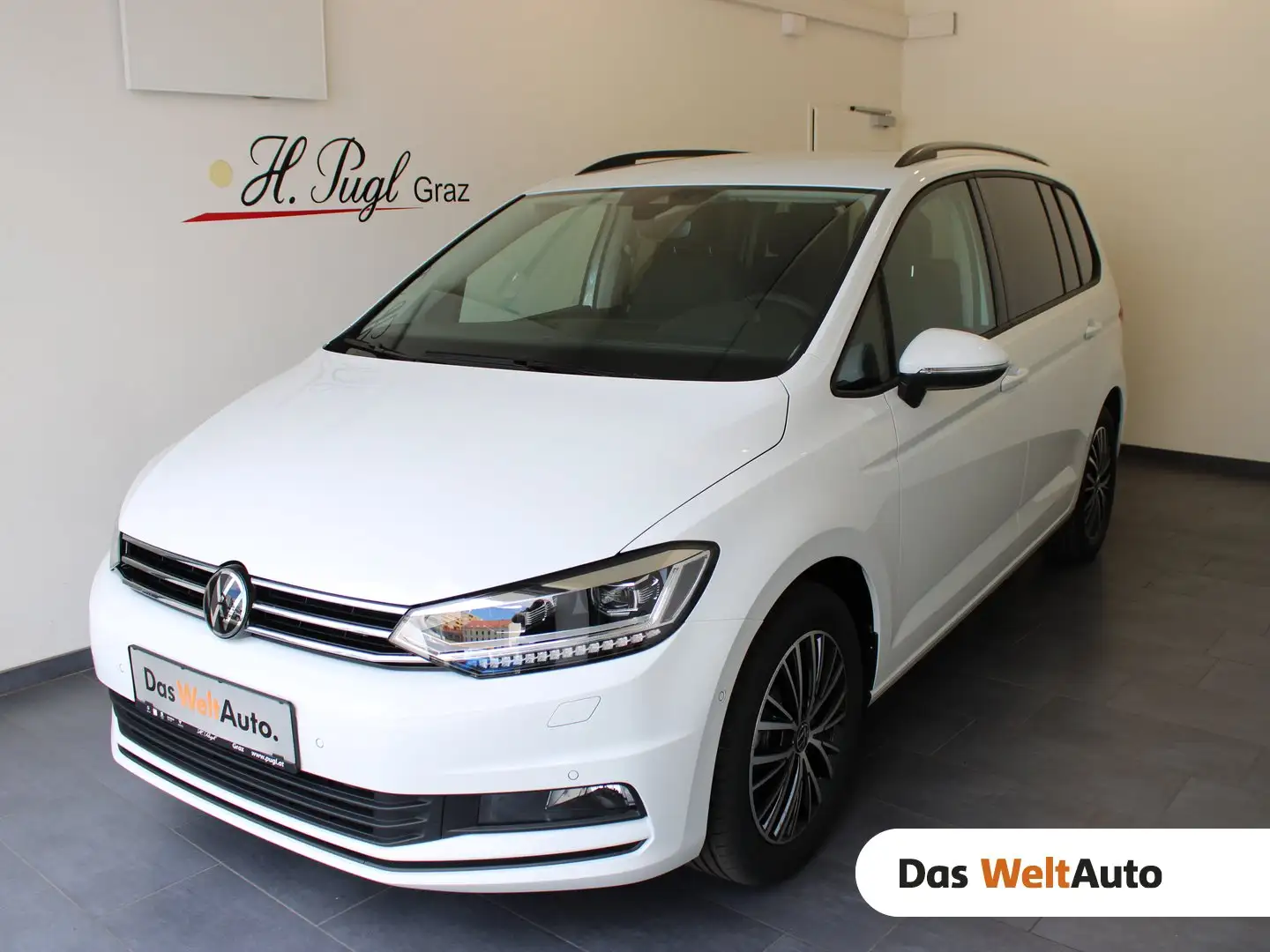 Volkswagen Touran Friends TDI DSG Weiß - 1