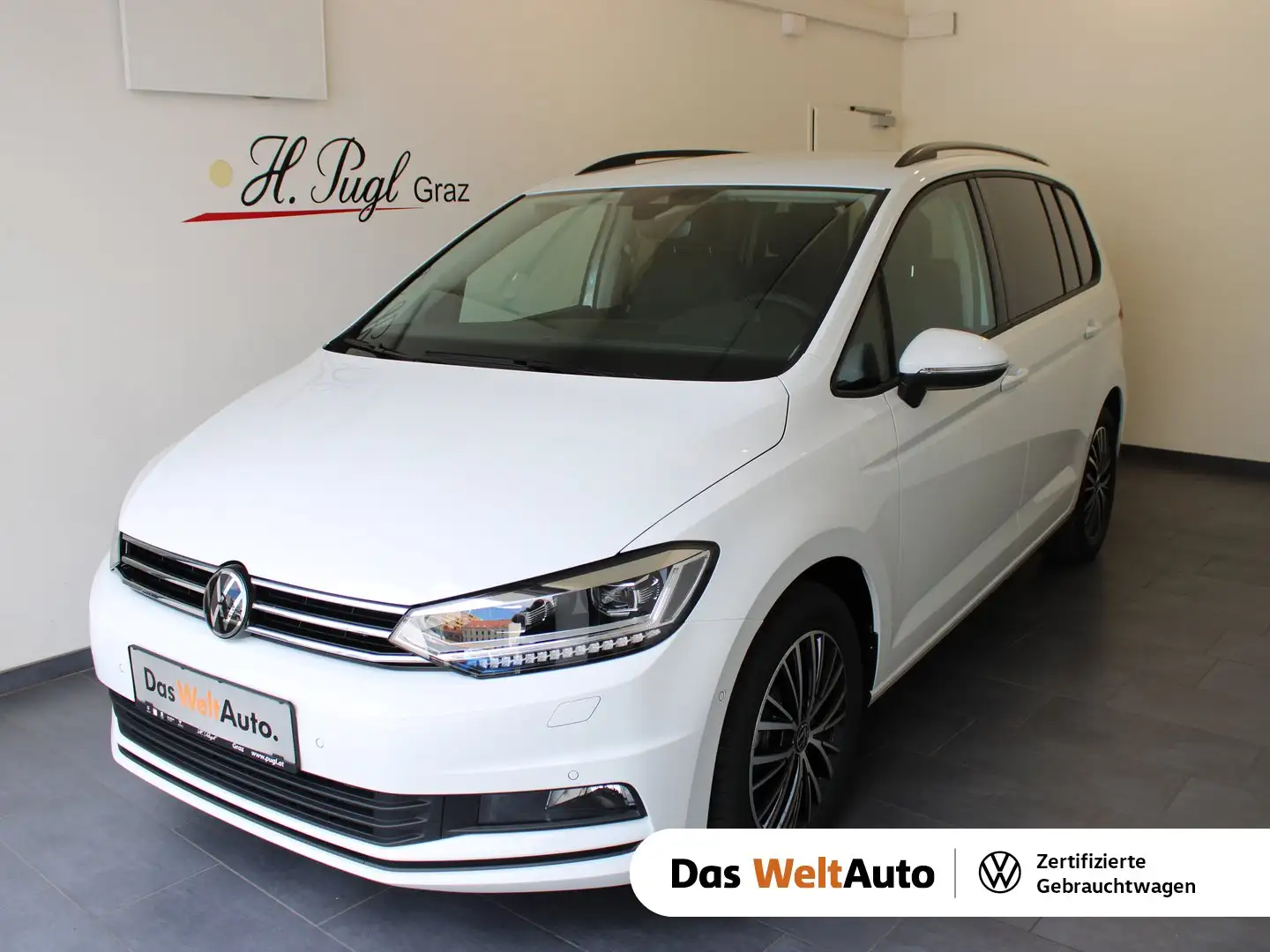 Volkswagen Touran Friends TDI DSG Weiß - 1