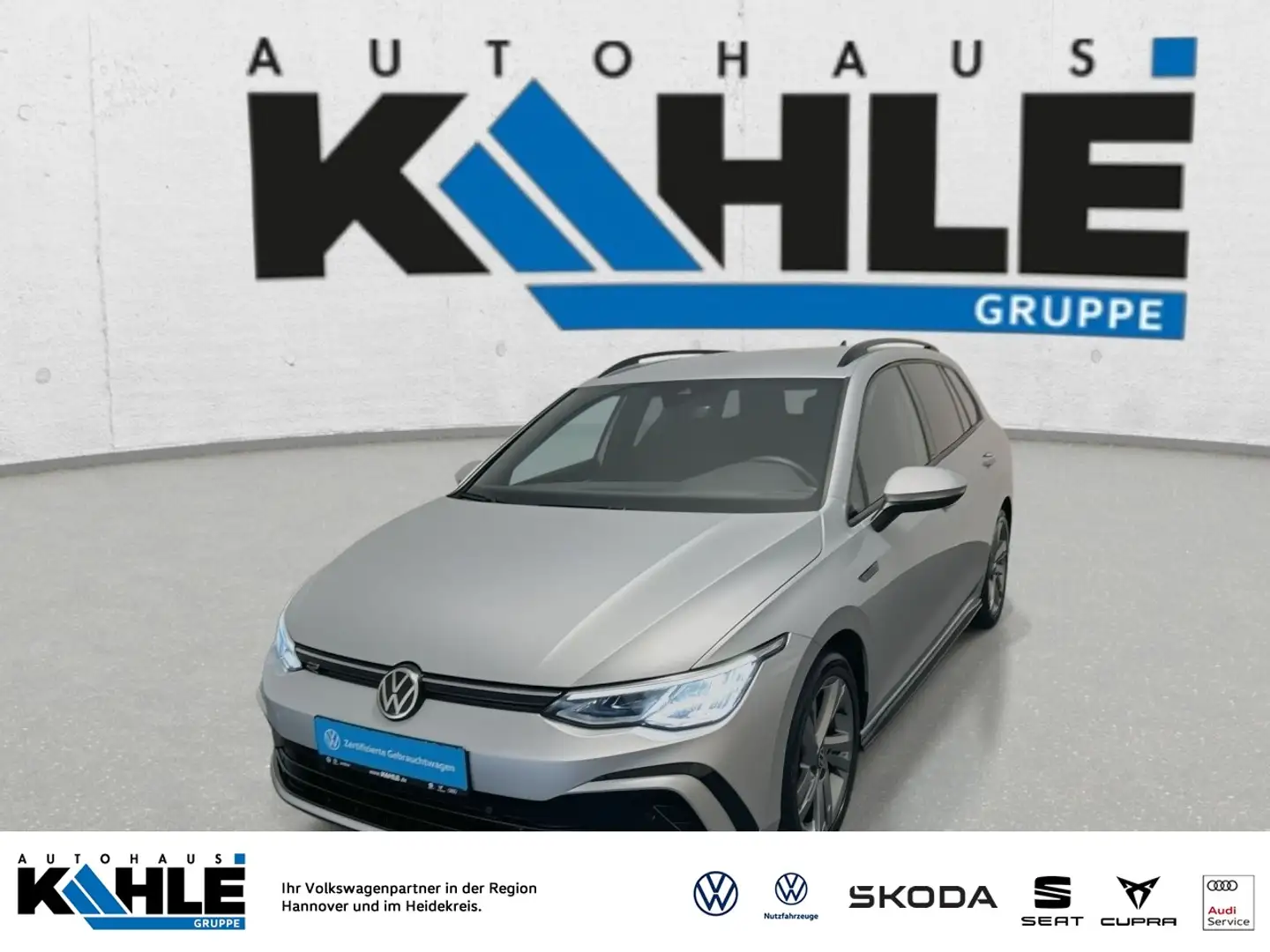 Volkswagen Golf Variant R-Line 2.0TDI DSG Navi Klima PDC Klima Navi Silber - 1