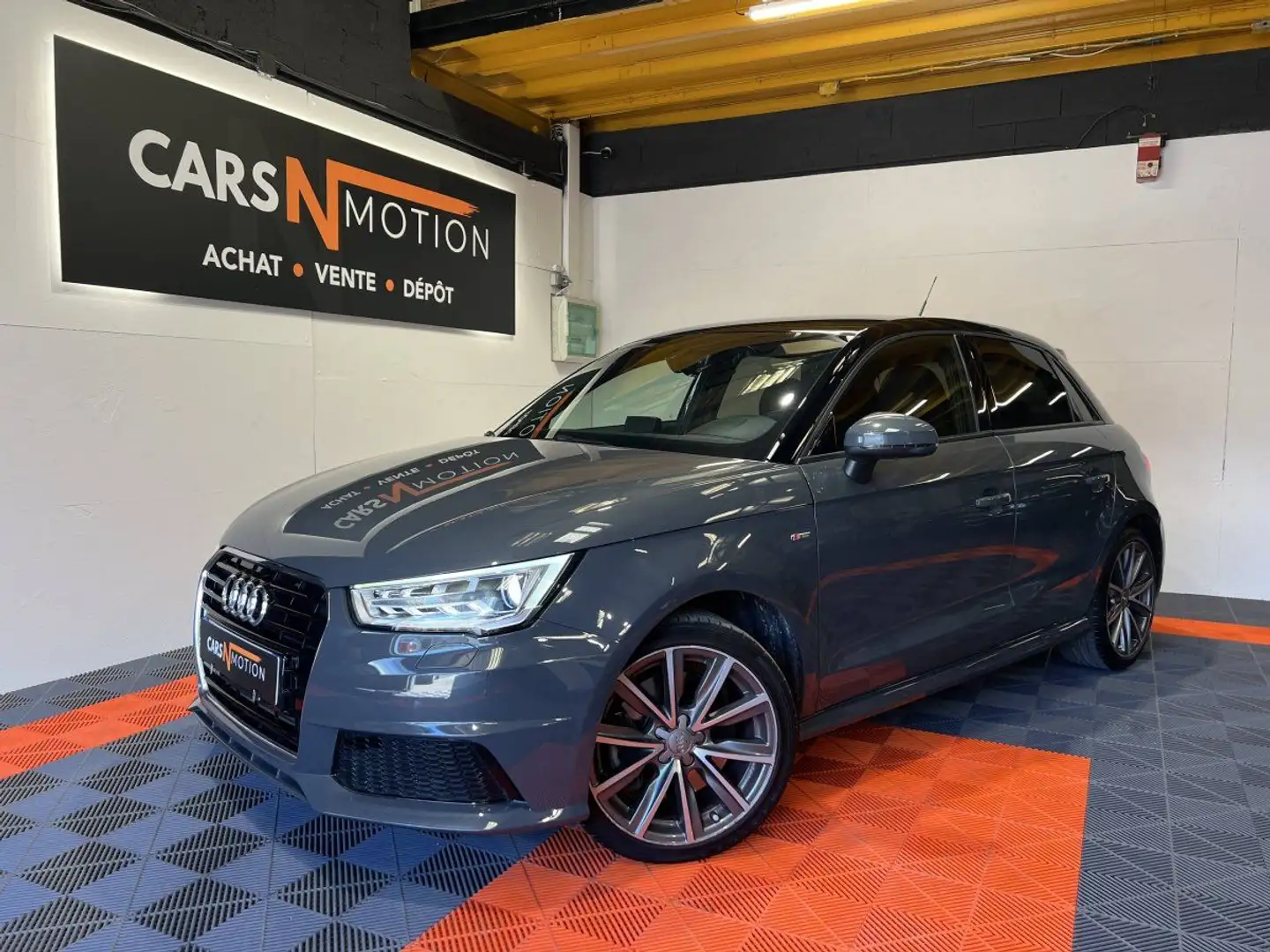 Audi A1 1.8 TFSI 192ch S Line S Tronic 7 - Gris Daytona to - 1