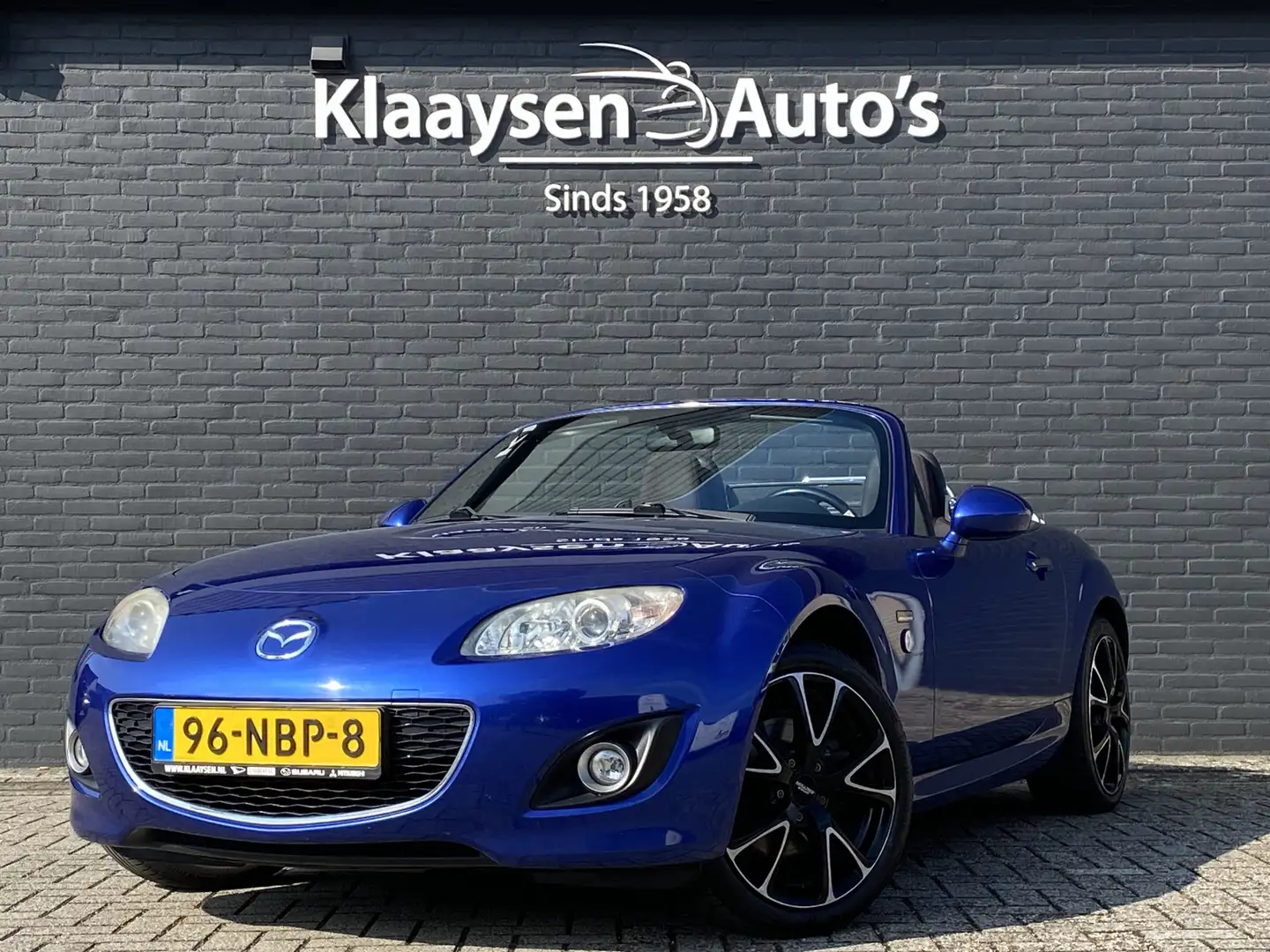 Mazda MX-5 1.8 20th Anniversary 127 pk | airco | bagagerek | Blauw - 1