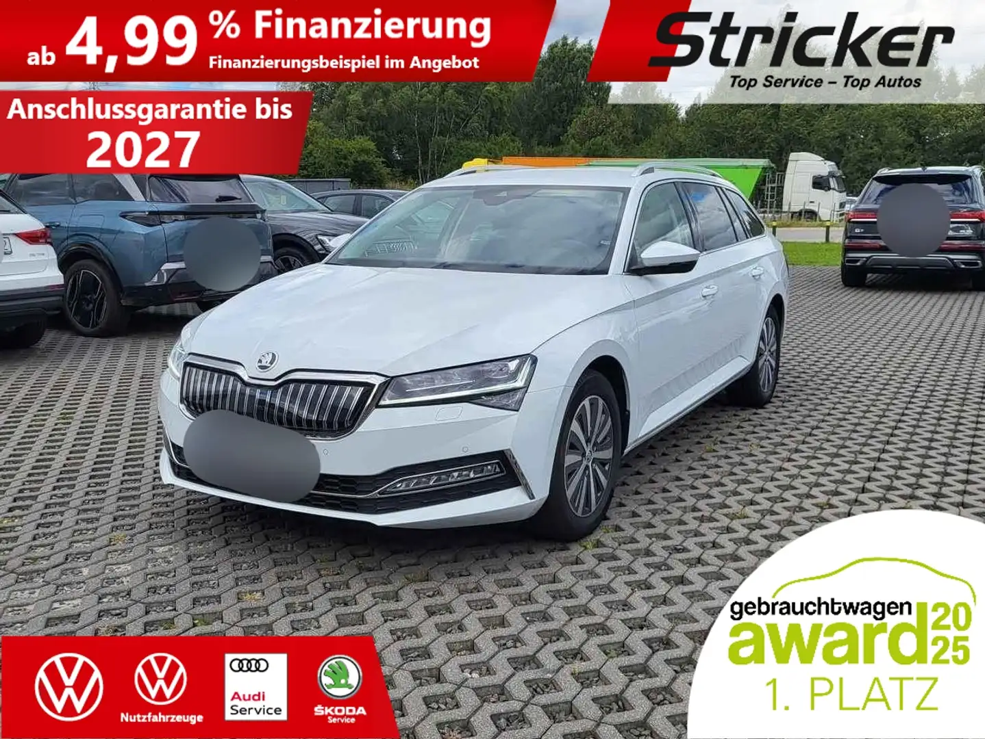 Skoda Superb Combi iV Style 1.4TSI DSG 269,-ohne Anzahlung Kam Weiß - 2