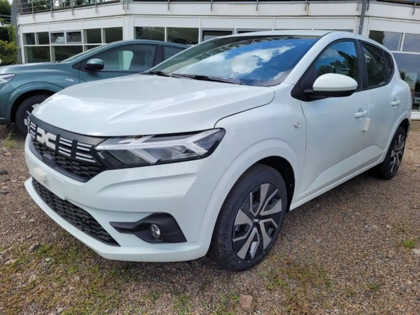 Dacia Sandero Expression 100 ECO-G -MULTIMEDIA-KLIMA Blanco - 1