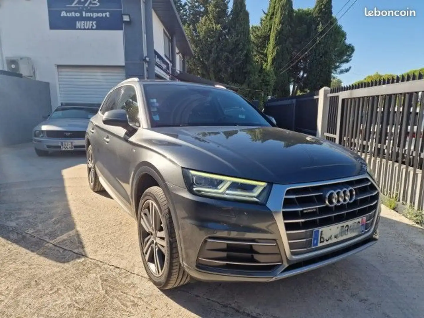Audi Q5 II 2.0 TFSI 252ch S line quattro tronic 7 Gris - 1
