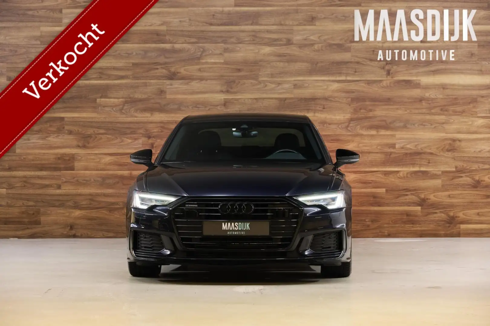 Audi A6 Limousine 55 TFSI e Quattro|3x S-Line|ACC|Trekhaak Blauw - 2