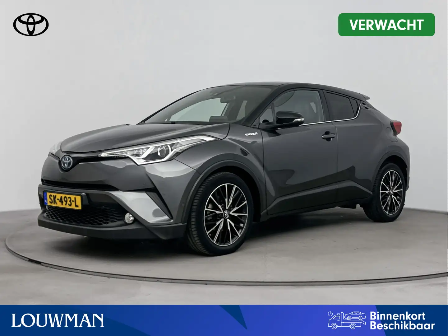 Toyota C-HR 1.8 Hybrid Style IG sneck Grijs - 1