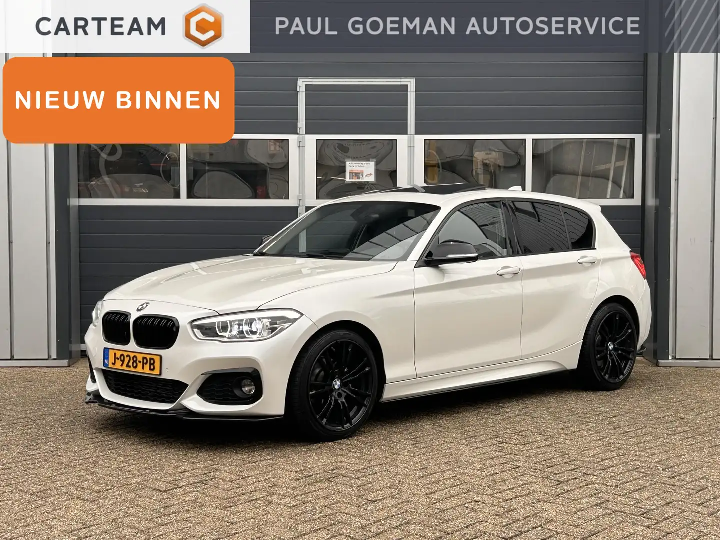 BMW 118 1-serie 118i High Executive | M pakket | Leder | P Blanc - 1