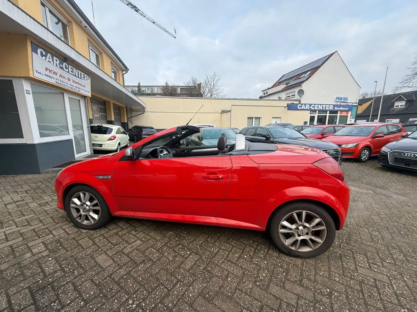 Opel Tigra Twin Top *KLIMA*MFL*NUR 90TKM*** Rot - 2