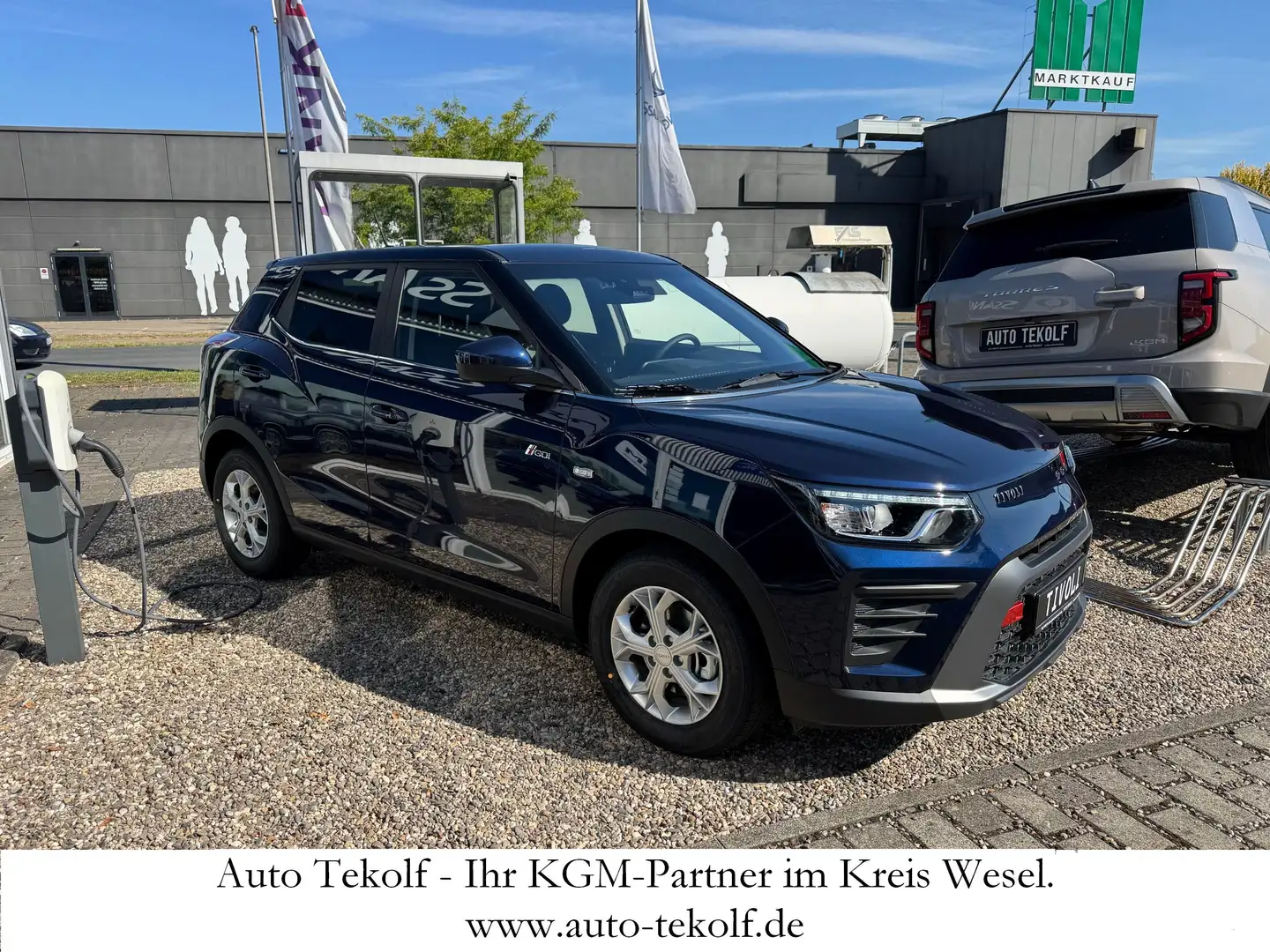 KGM Tivoli Nomad Automatik. - Aktion im Autohaus Tekolf. Bleu - 1