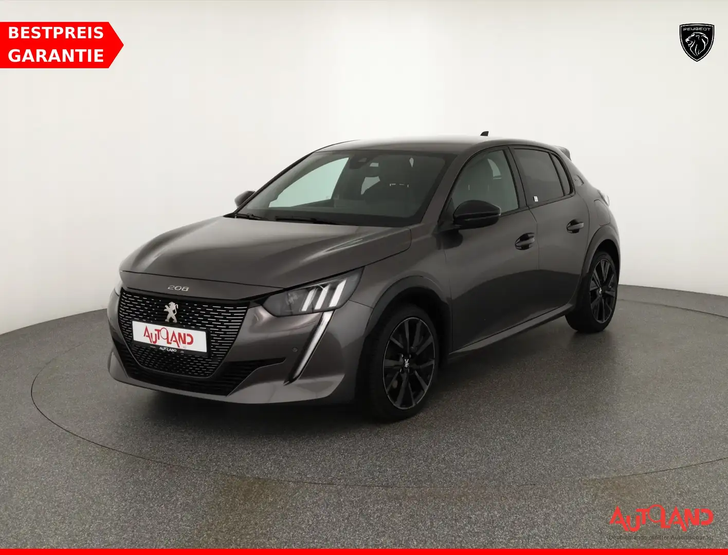 Peugeot 208 GT-Line PureTech 100 Aut. LED Navi Kamera Gris - 1