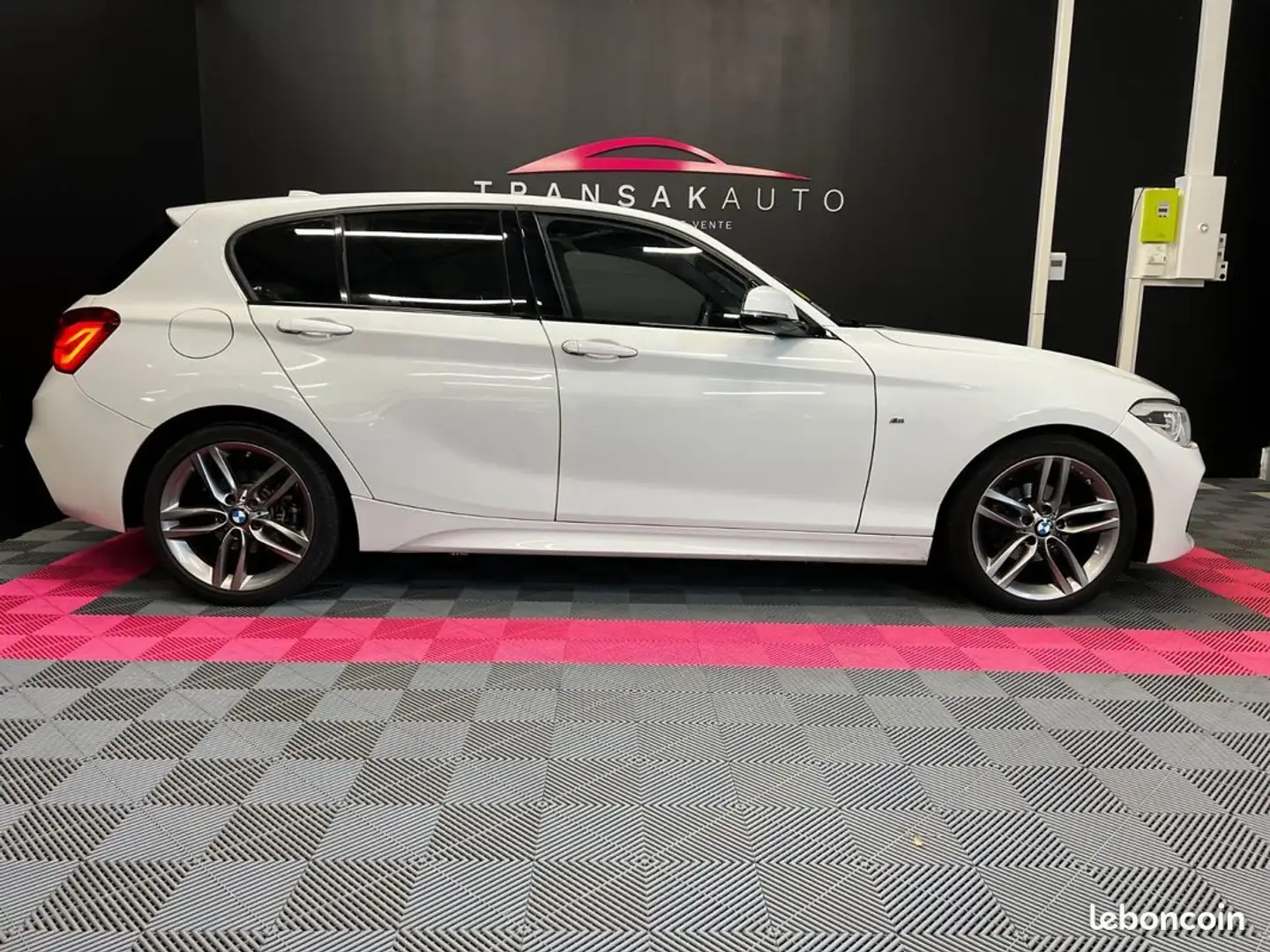 BMW 114 SERIE F20 LCI2 114d 95 ch M Sport Pack Shadow- ORI Blanc - 2