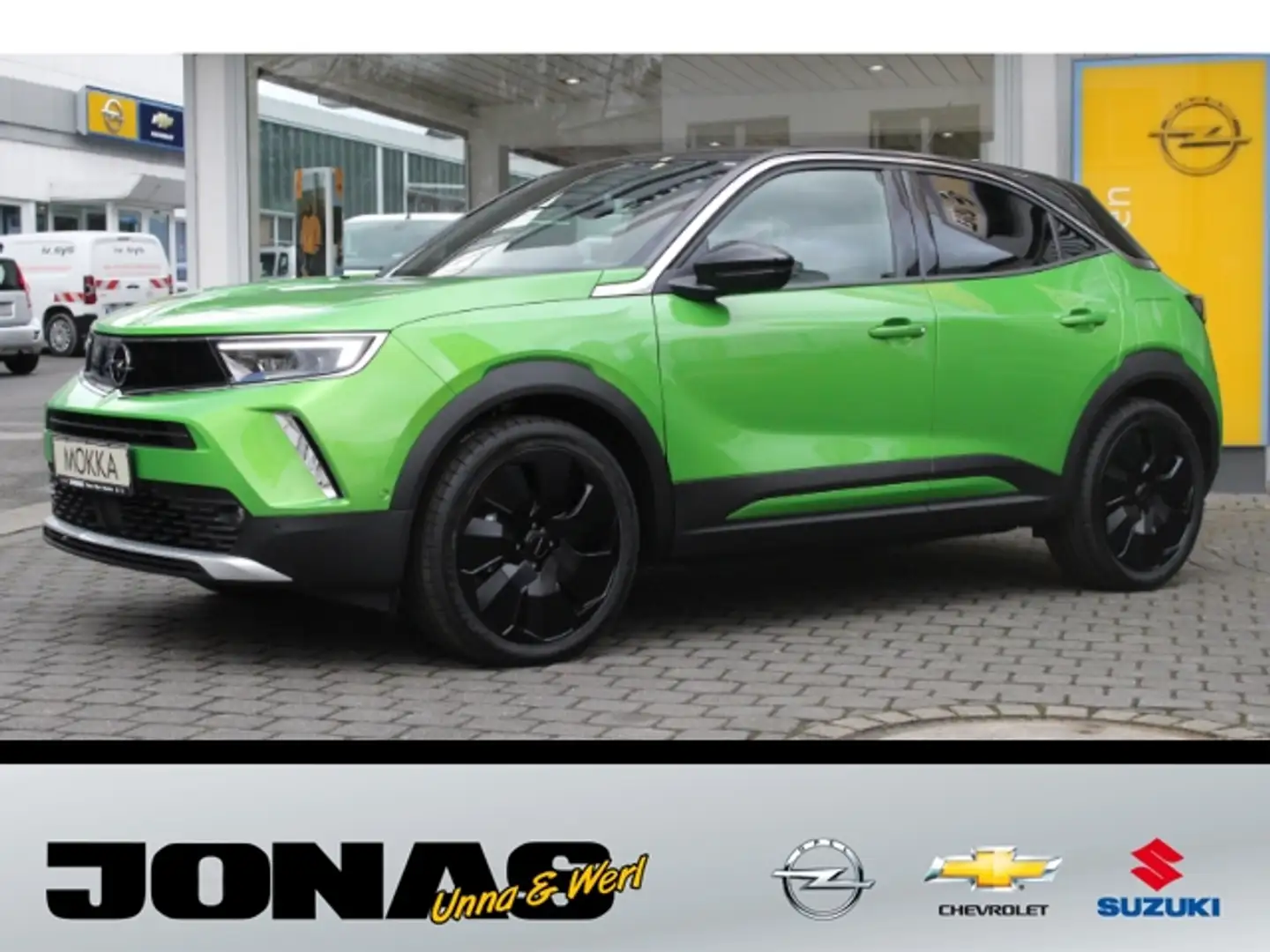 Opel Mokka Irmscher 1.2T AT NAVI Matrix Licht Winter-Paket Grün - 1