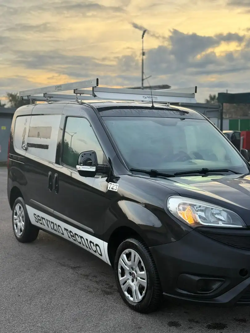 Fiat Doblo Doblò 1.3 mjt cargo max iva esposta Nero - 2