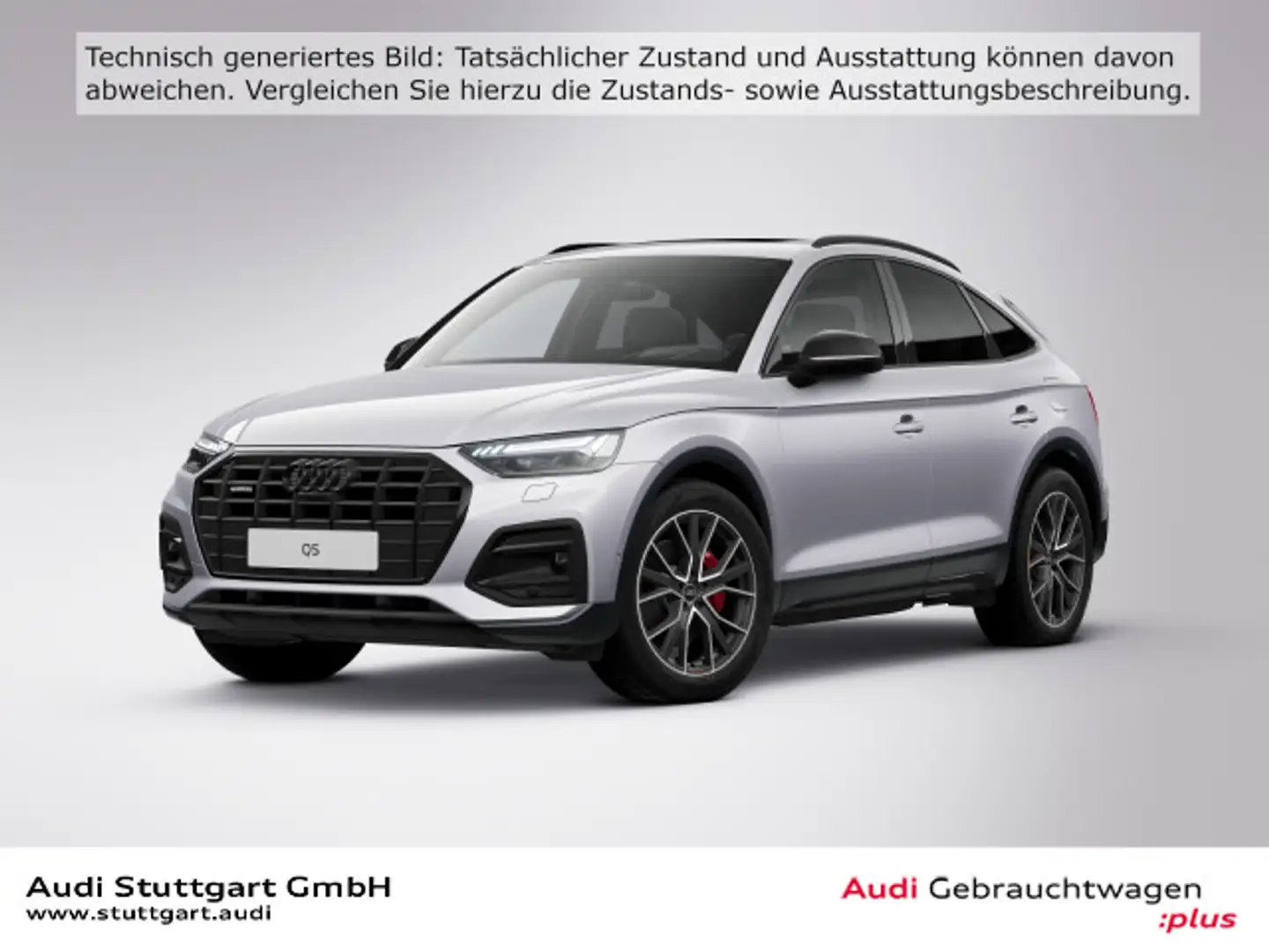 Audi Q5 Sportb. 50 TFSIe Adv.Quattro S-Tronic Silber - 1