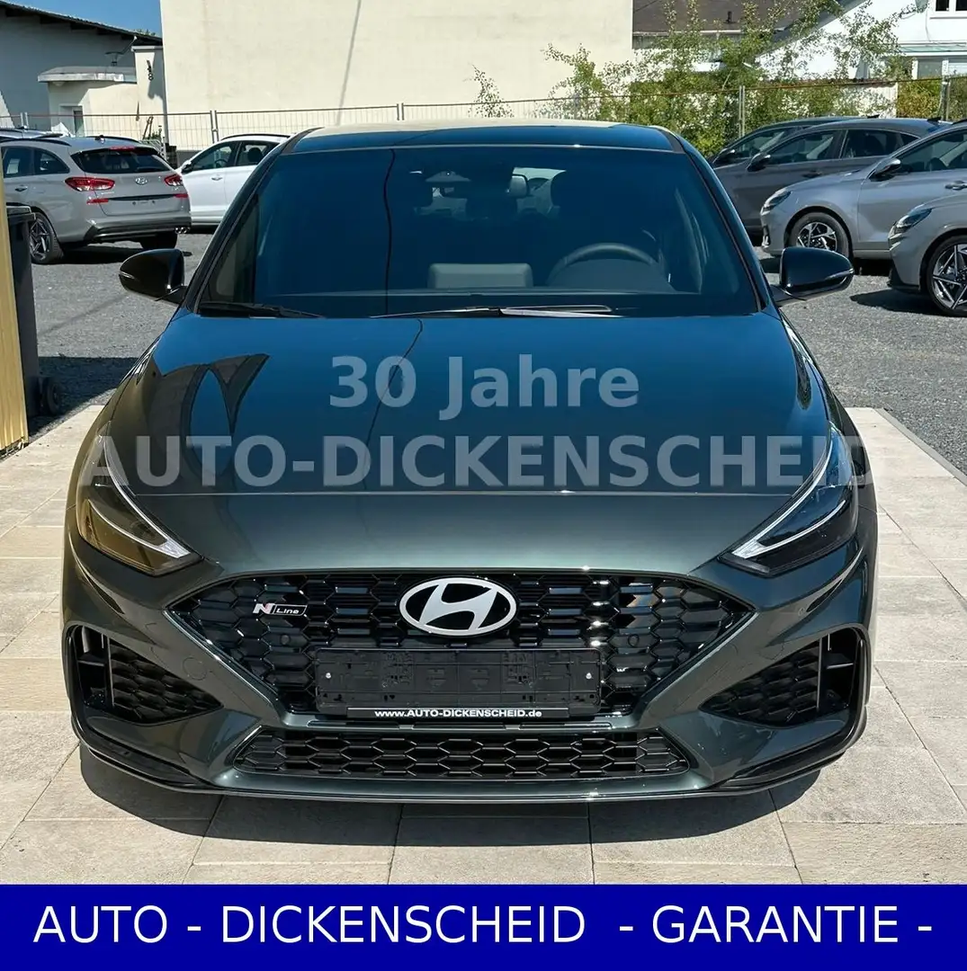 Hyundai i30 -FASTBACK 1.5T-48V DCT-N-LINE-LED-SHZ-LH-18" Grün - 2