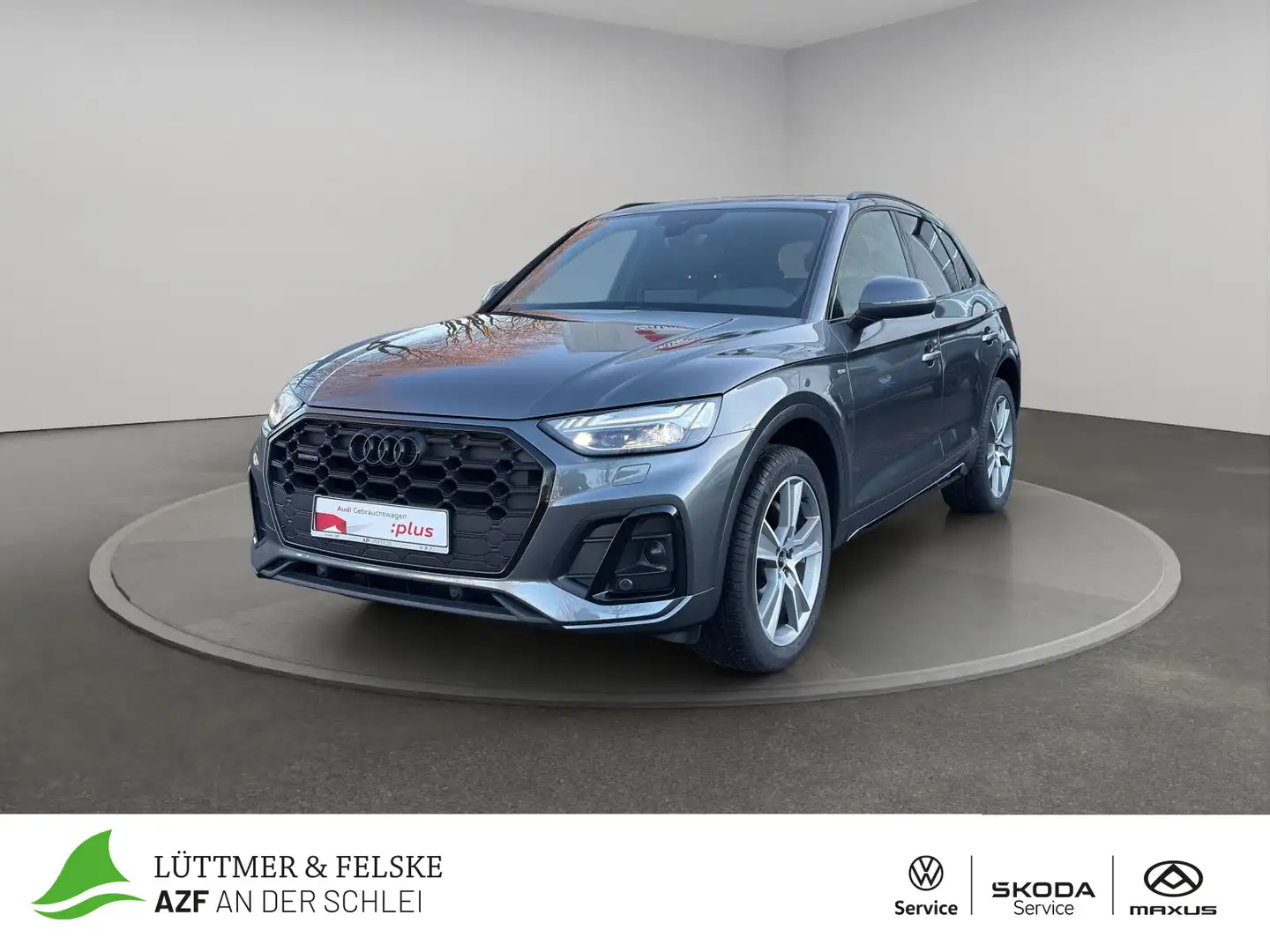 Audi Q5 40 TDI qu. S line NAVI+MATRIX LED+PANO+KAMERA Grau - 1