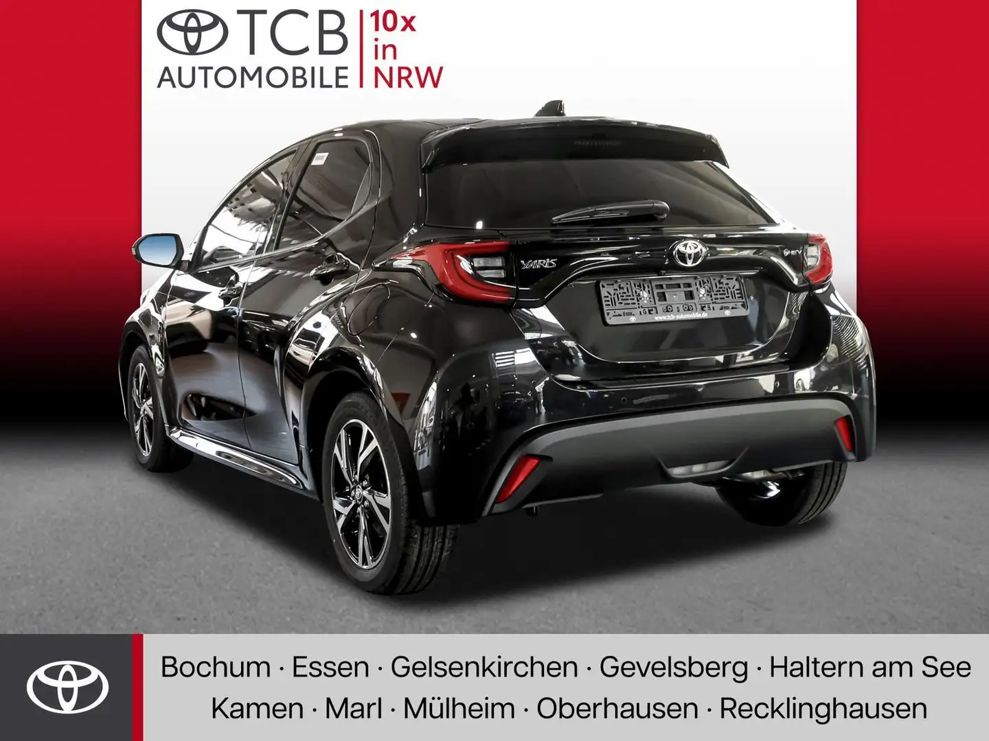 Toyota Yaris 1.5 Hybrid Teamplayer inkl. Comfort- und Safety-Paket Zwart - 2