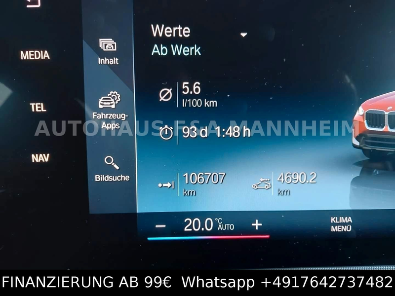 BMW X1 sDrive Widescreen Kamera LED SHZ Navi 19%MWST — photo 17