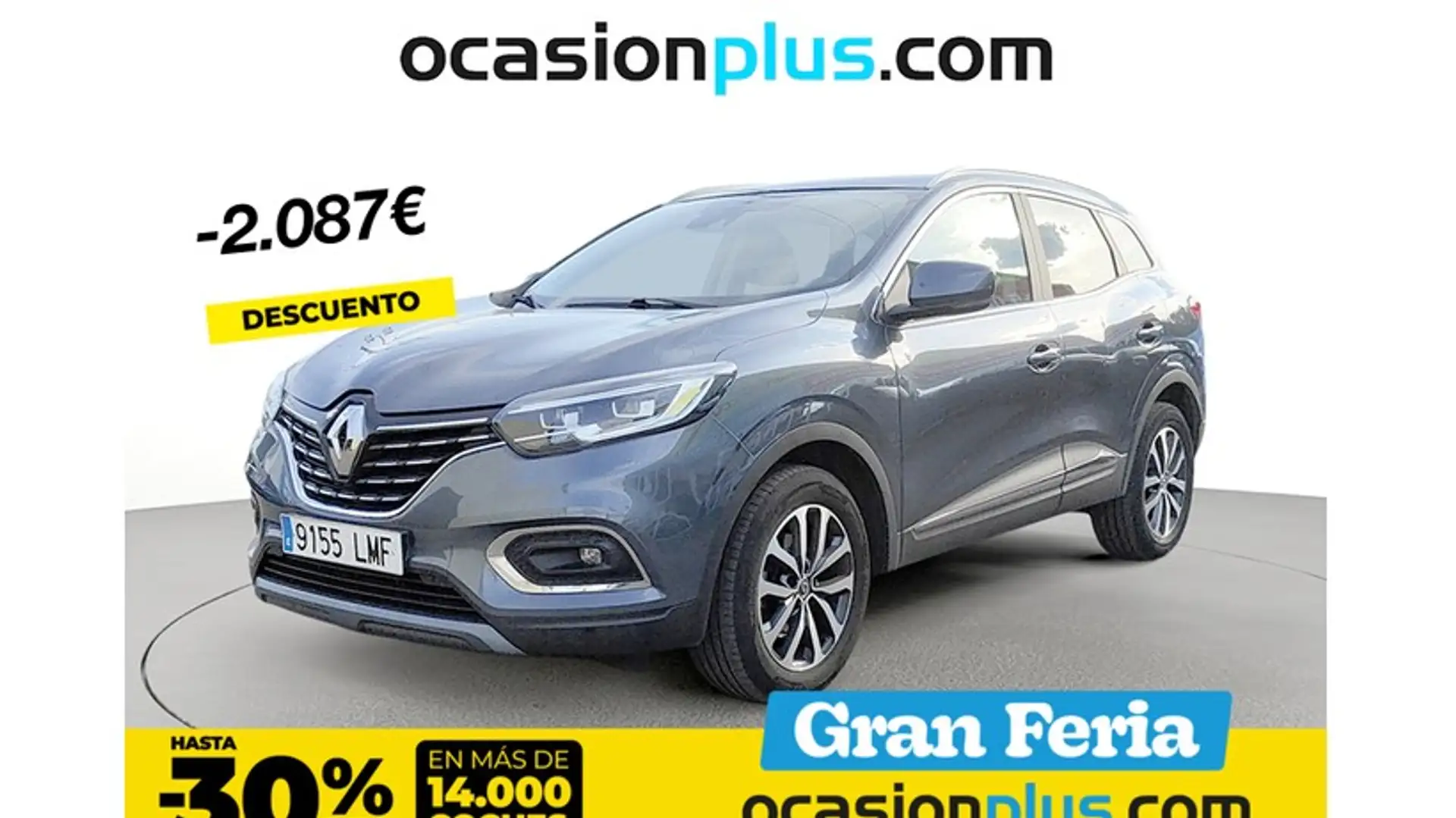 Renault Kadjar 1.5dCi Blue Zen EDC 85kW Gris - 1