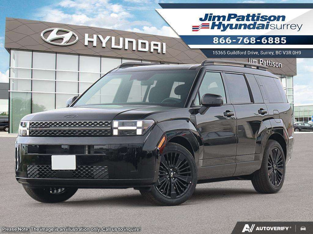 Black 2026 Hyundai Santa Fe Hybrid SUV / Crossover  Automatic
