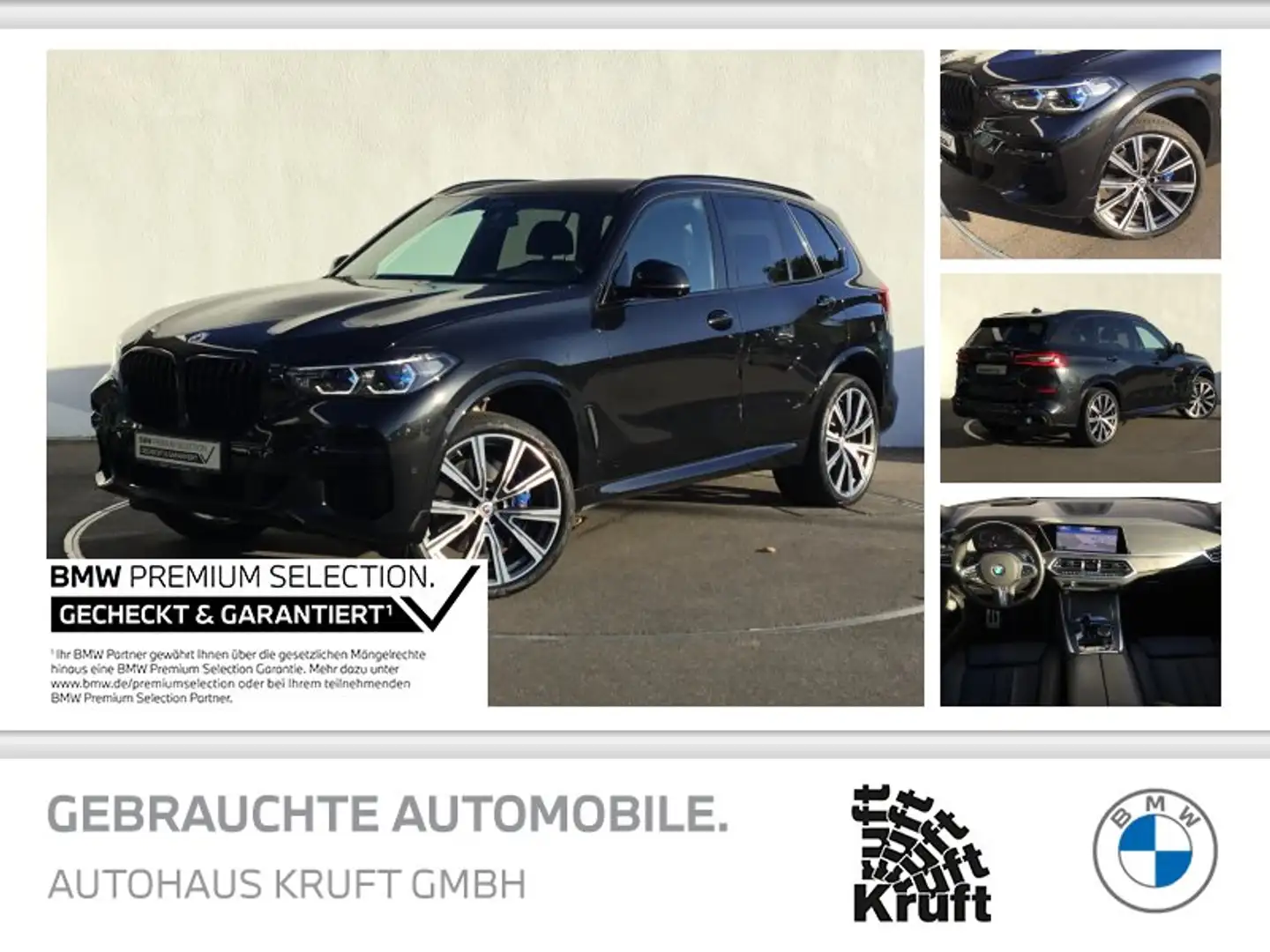 BMW X5 xDrive40d M SPORT+7SITZE+STANDHZ+LASERLICHT Schwarz - 1