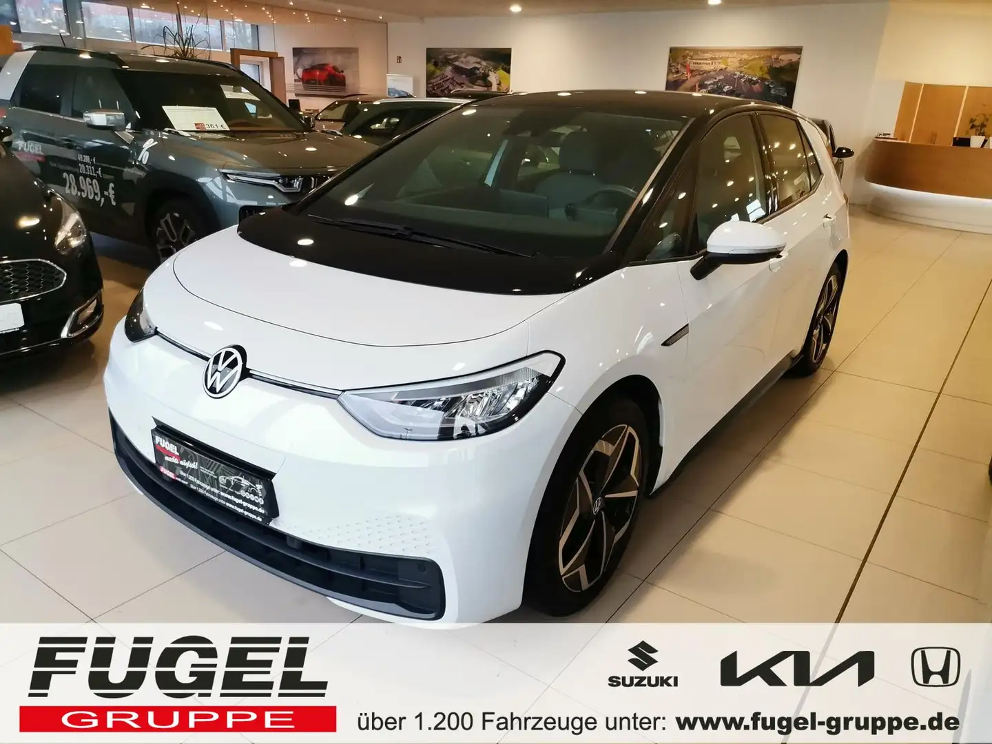 Volkswagen ID.3 Pure Performance DSG LED|Navi|Klimaaut. Blanc - 1
