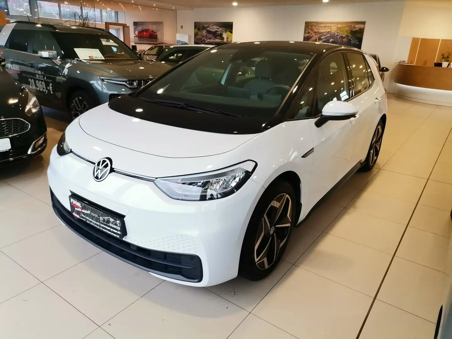 Volkswagen ID.3 Pure Performance DSG LED|Navi|Klimaaut. Blanc - 2