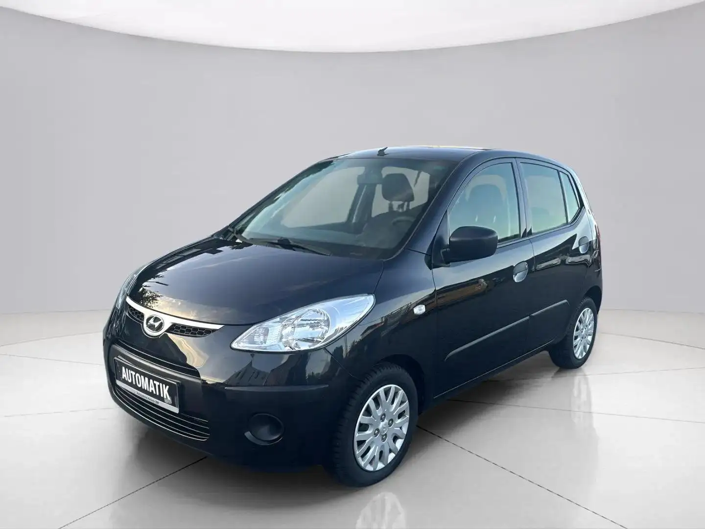 Hyundai i10 Automatik*Klima*HU/AU Neu*Garantie*Gepflegt* Schwarz - 1