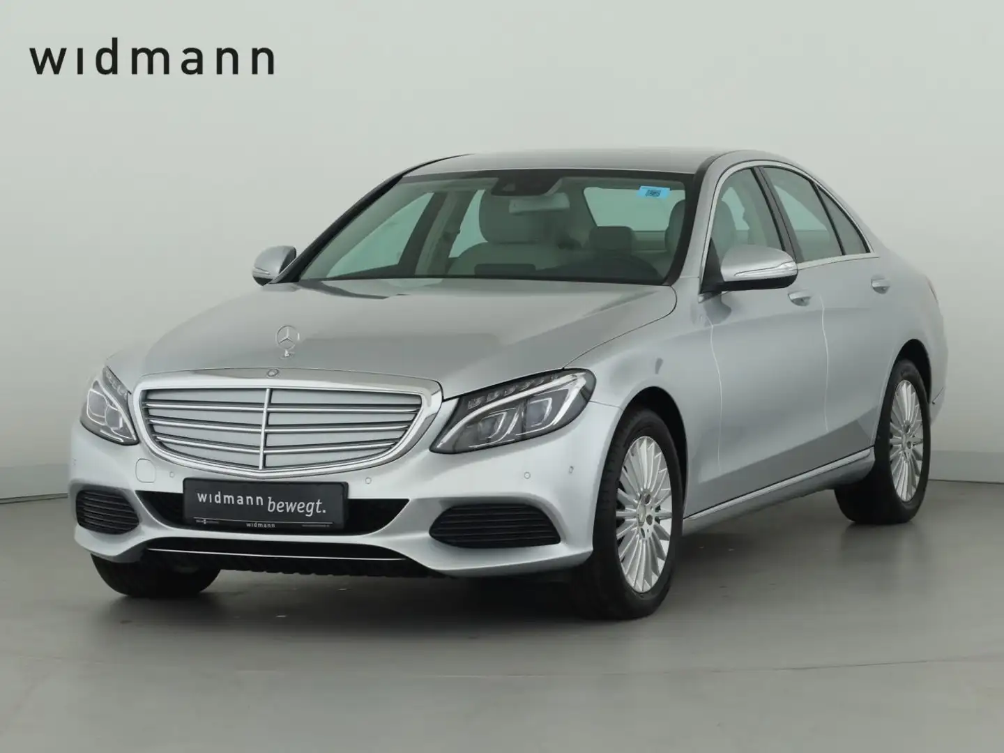 Mercedes-Benz C 250 *Navigation*LED+ILS*SpurH*SpurW*PTS*Autom. Plateado - 1