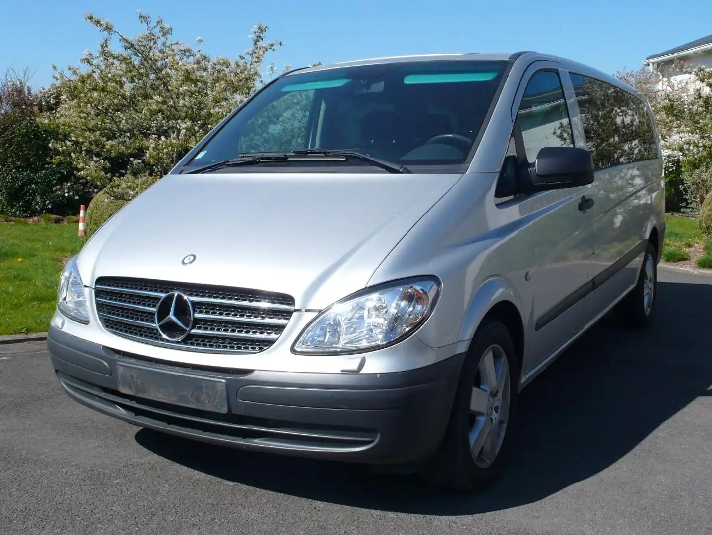 Mercedes-Benz Vito 120 CDI - V6 - airco - CC - 11.900 euro Argent - 1