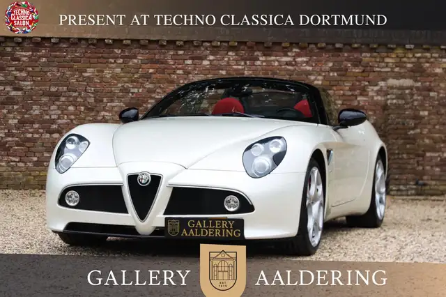 Alfa Romeo 8C Spider "Less than 9.800 kilometers" "Less than 9.8