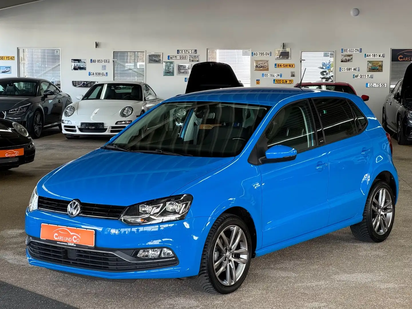 Volkswagen Polo V 1.2 TSI Allstar DSG 5türig *SHZ*NAV*PDC* Blau - 1